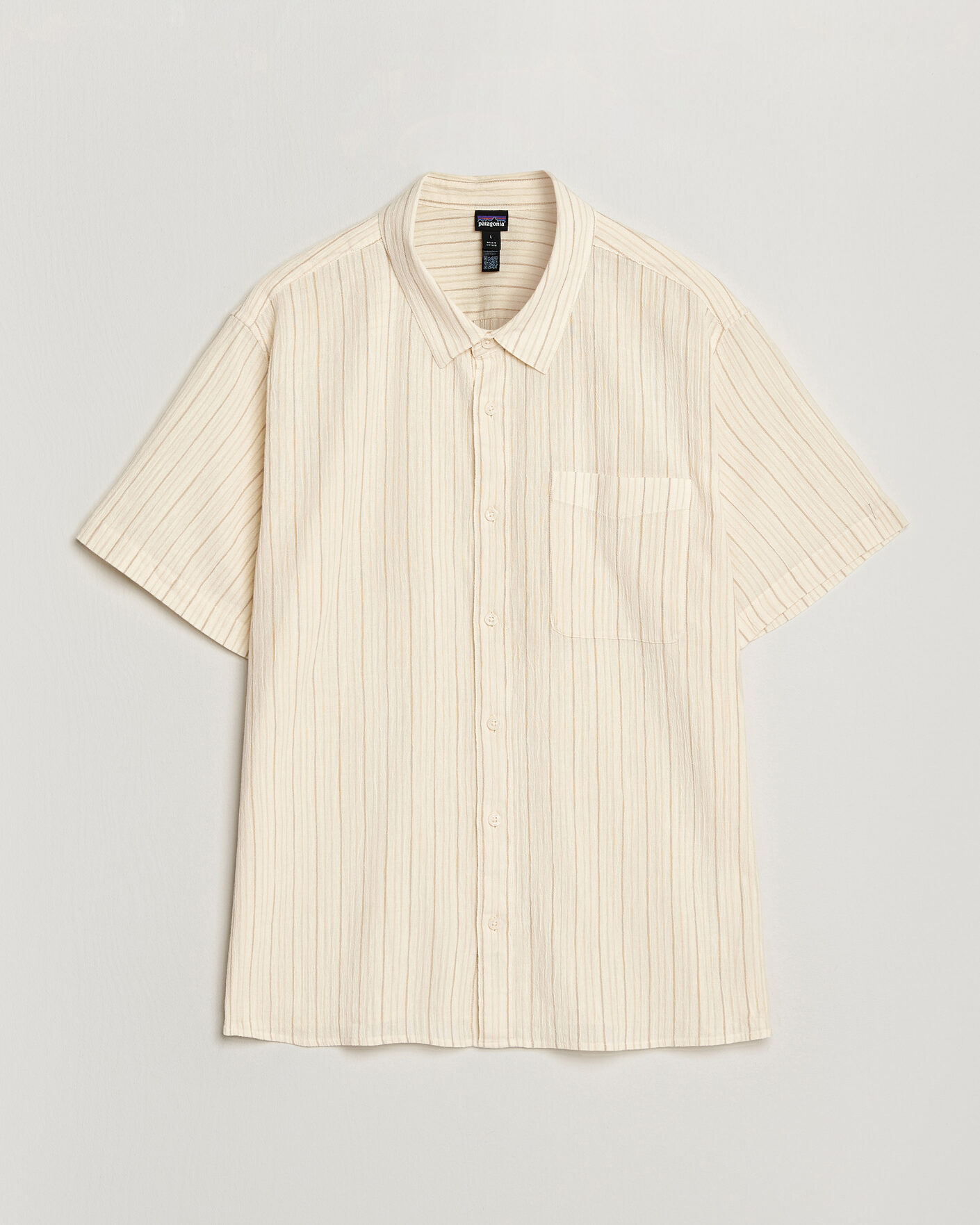 Uomini | Camicie | Patagonia | AC Short Sleeve Shirt Natural