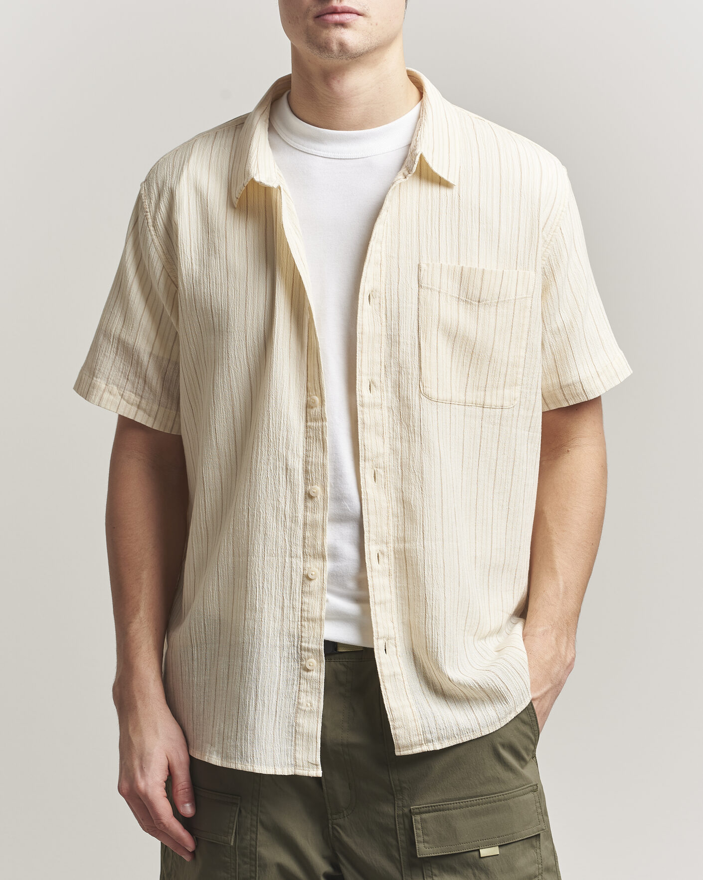 Uomini | Camicie | Patagonia | AC Short Sleeve Shirt Natural