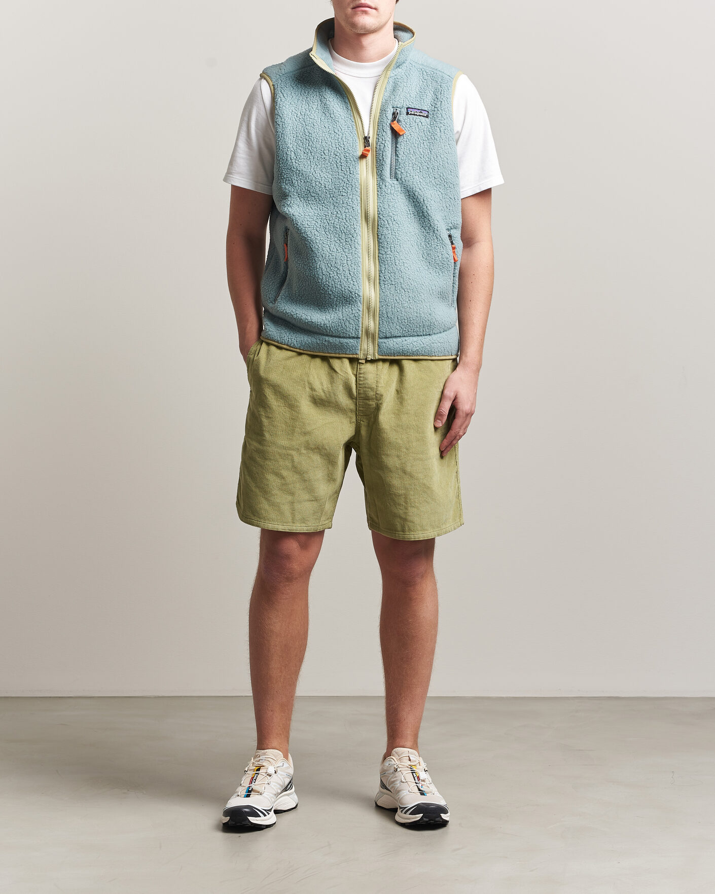 Uomini | Pantaloncini | Patagonia | Corduroy Volley Shorts Green
