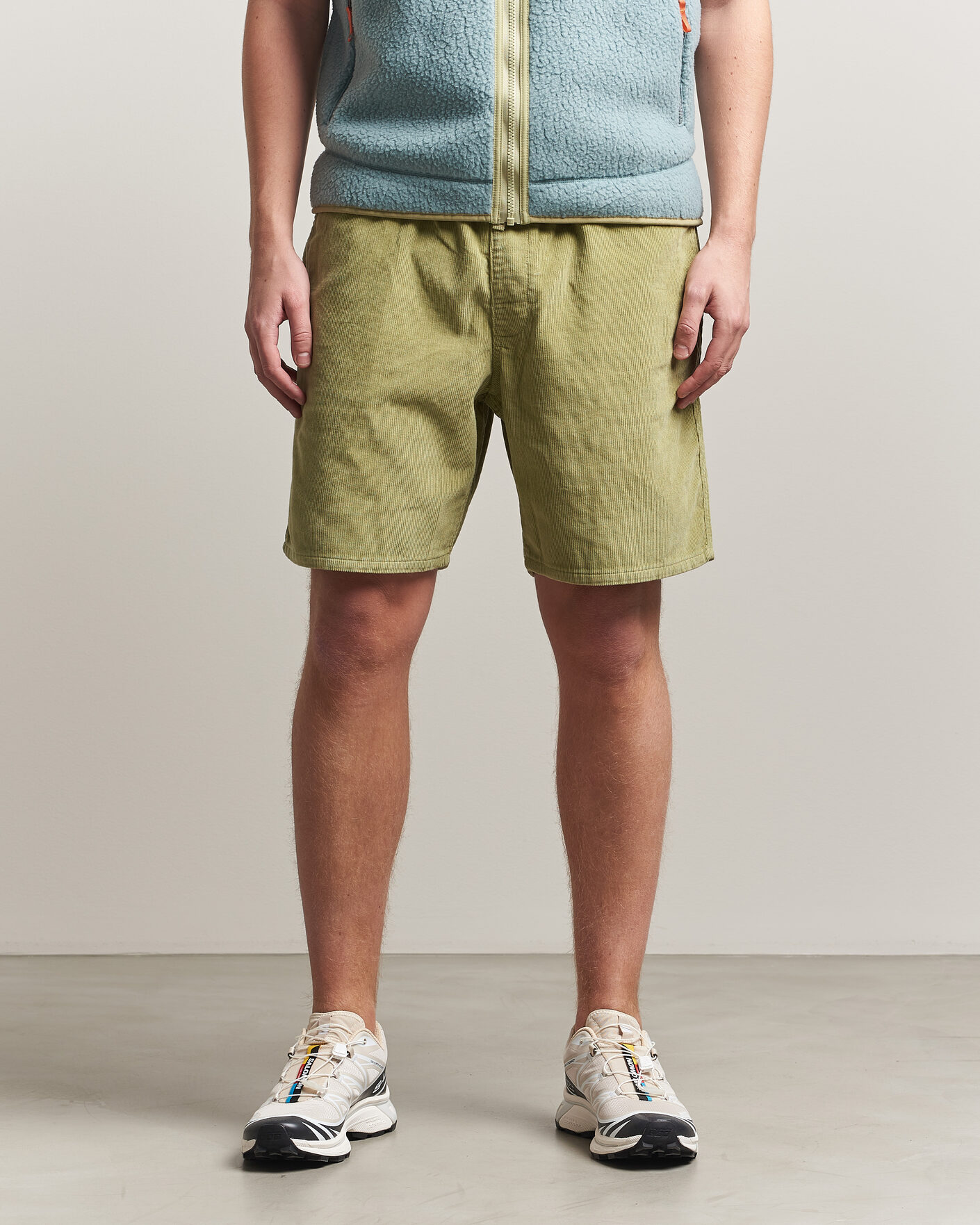 Uomini | Pantaloncini | Patagonia | Corduroy Volley Shorts Green
