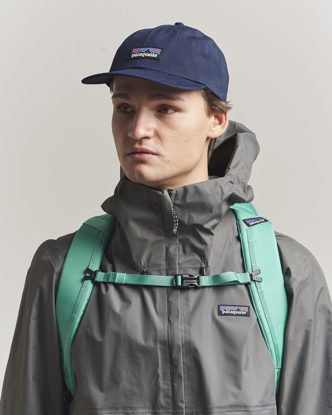 Uomini | Cappelli & Berretti | Patagonia | P-6 Label Trad Cap New Navy