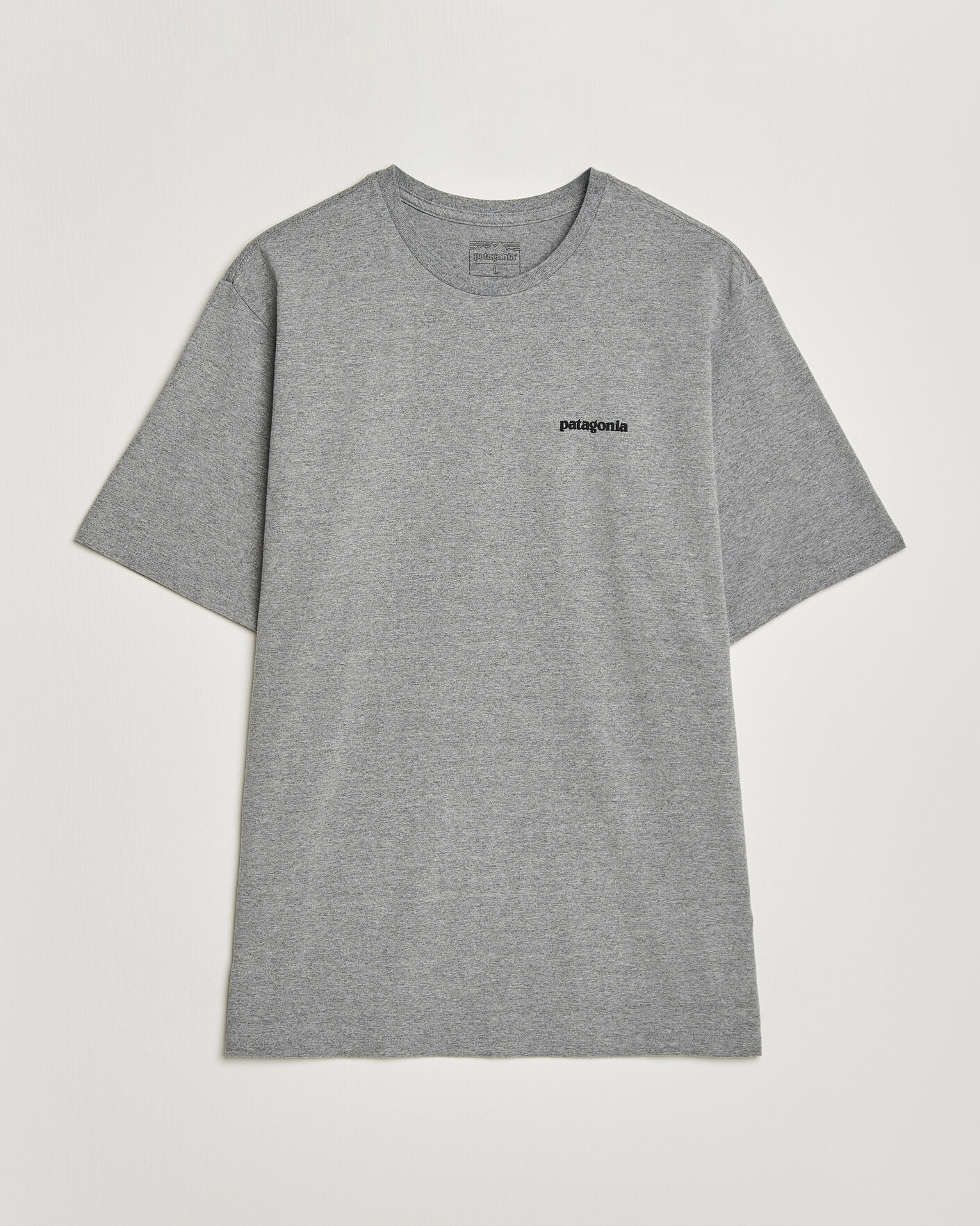 Uomini | T-shirt | Patagonia | P-6 Logo T-Shirt Gravel Heather
