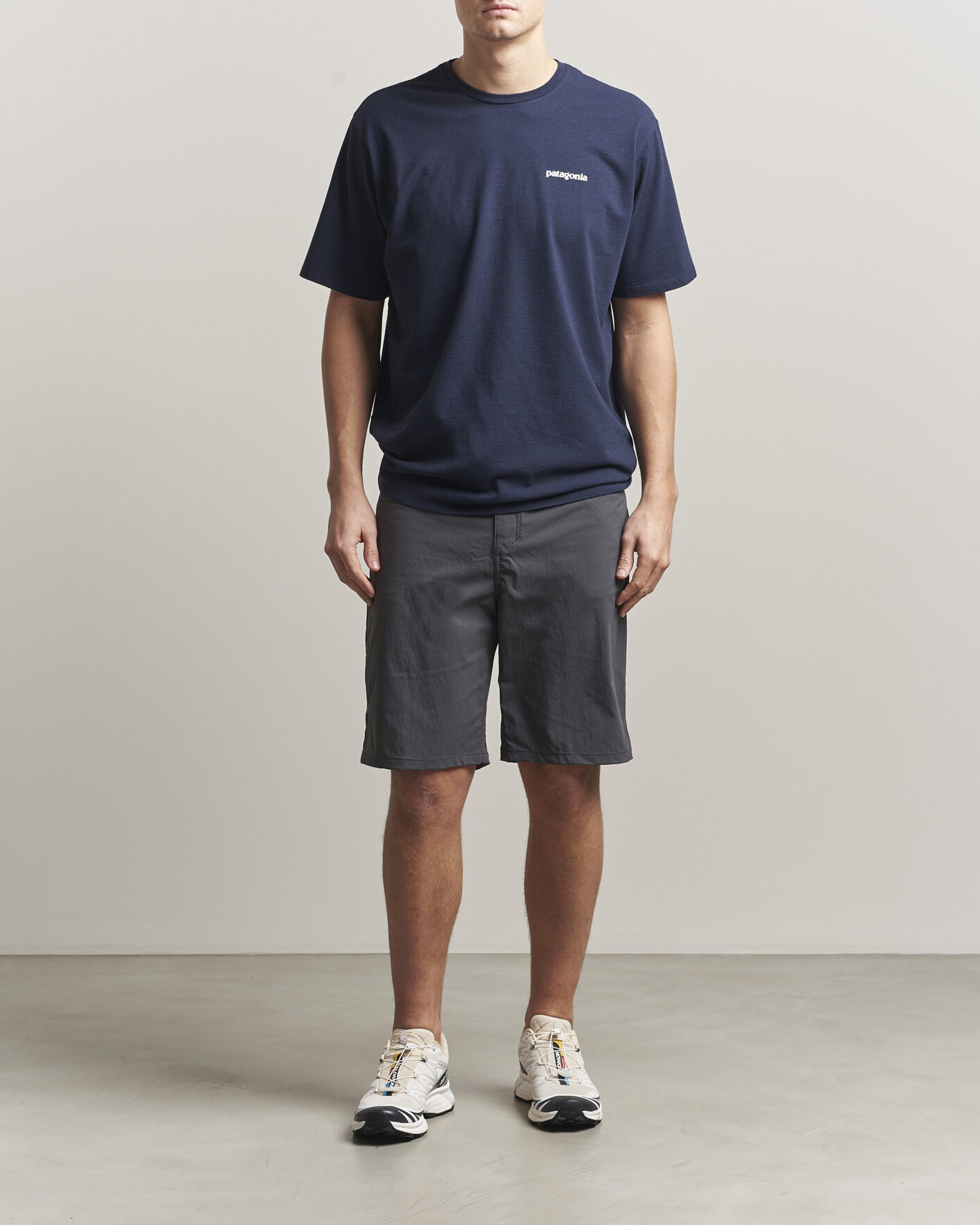 Uomini | T-shirt | Patagonia | P-6 Logo T-Shirt New Navy