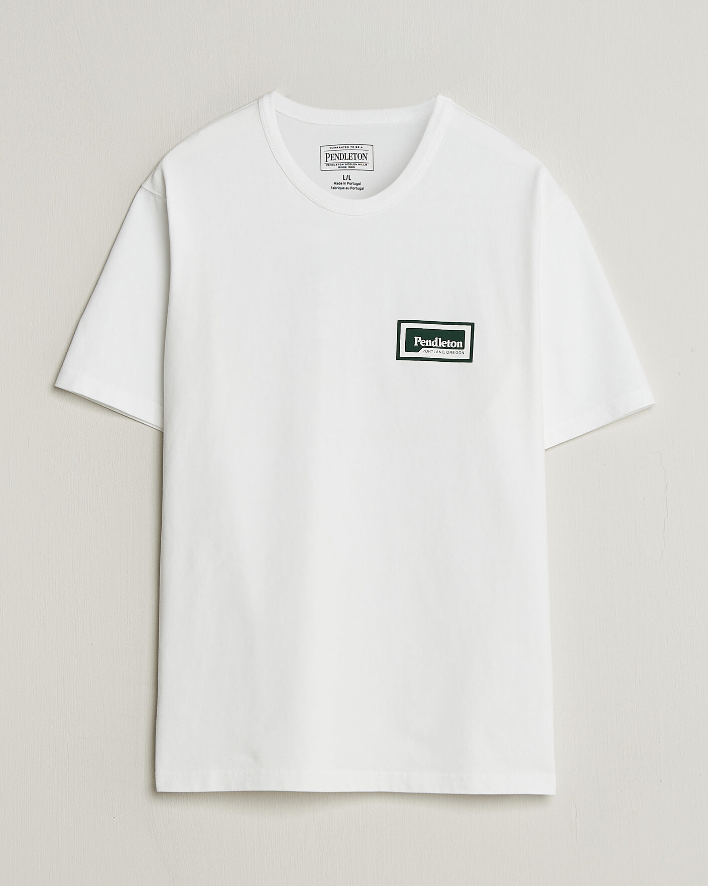Uomini | T-shirt | Pendleton | Patch Graphic Tee White