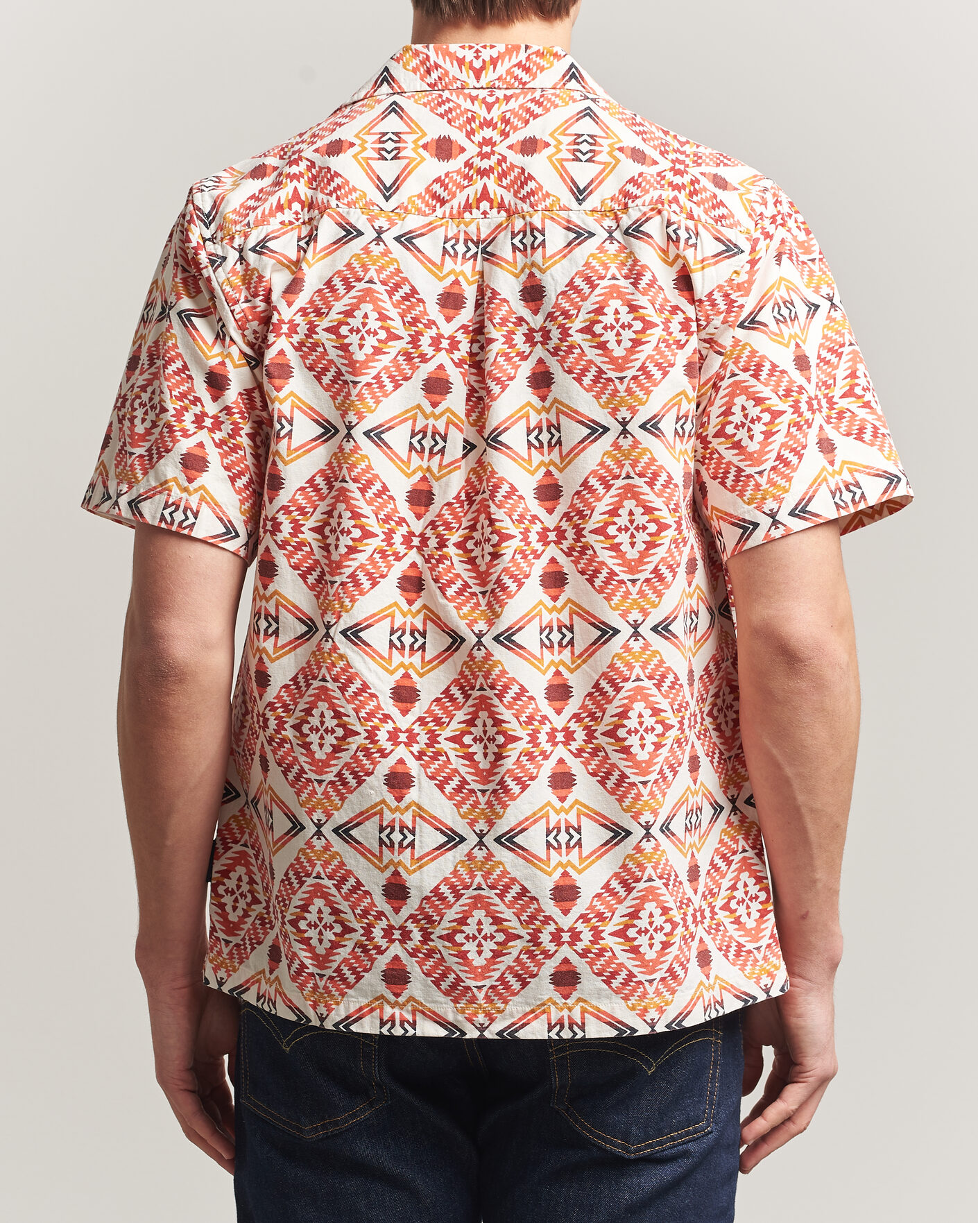 Uomini | Camicie | Pendleton | Camp Shirt Thunder Earthquake/Cream