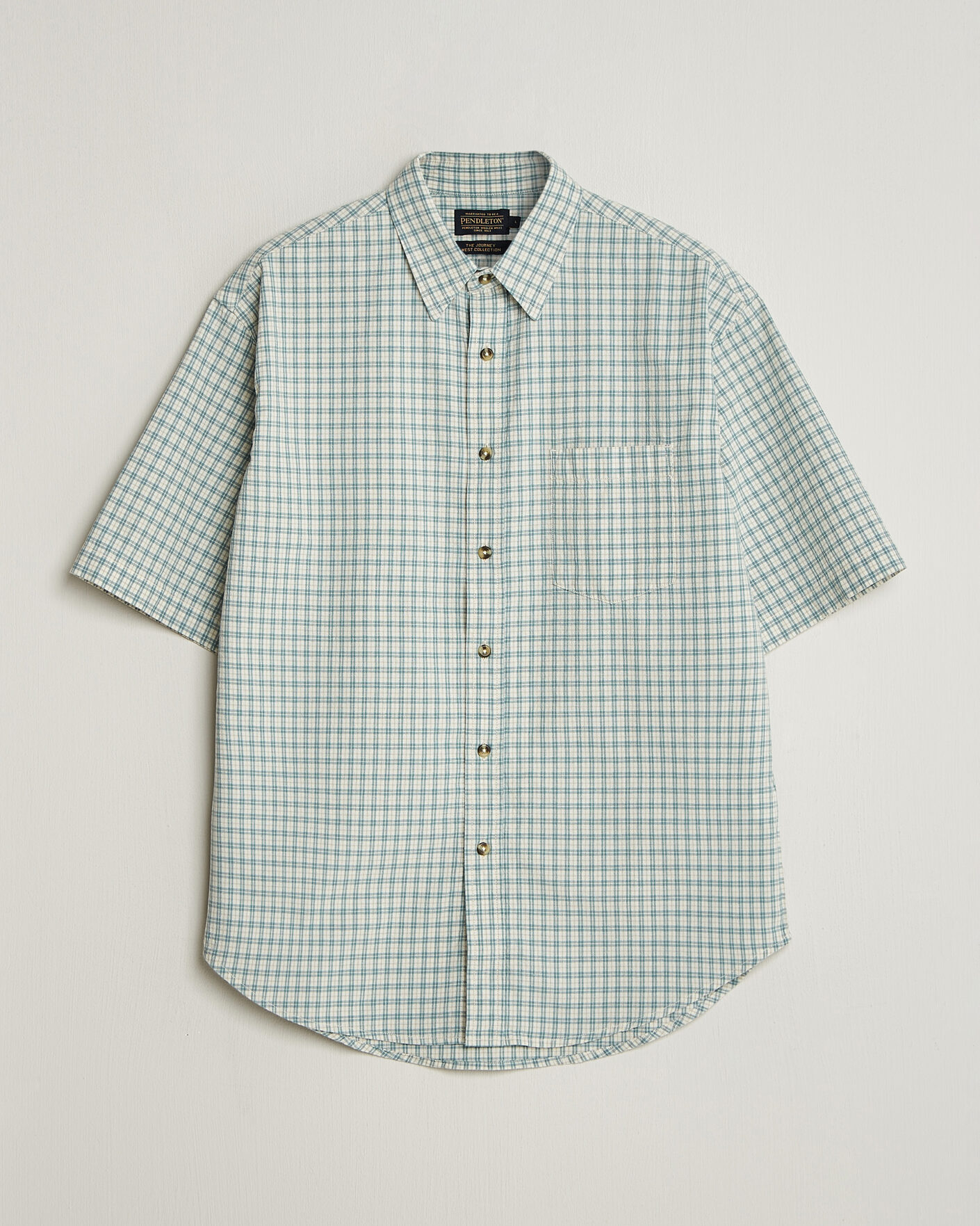 Uomini | Camicie | Pendleton | Short Sleeve Shirt Summer Tartan