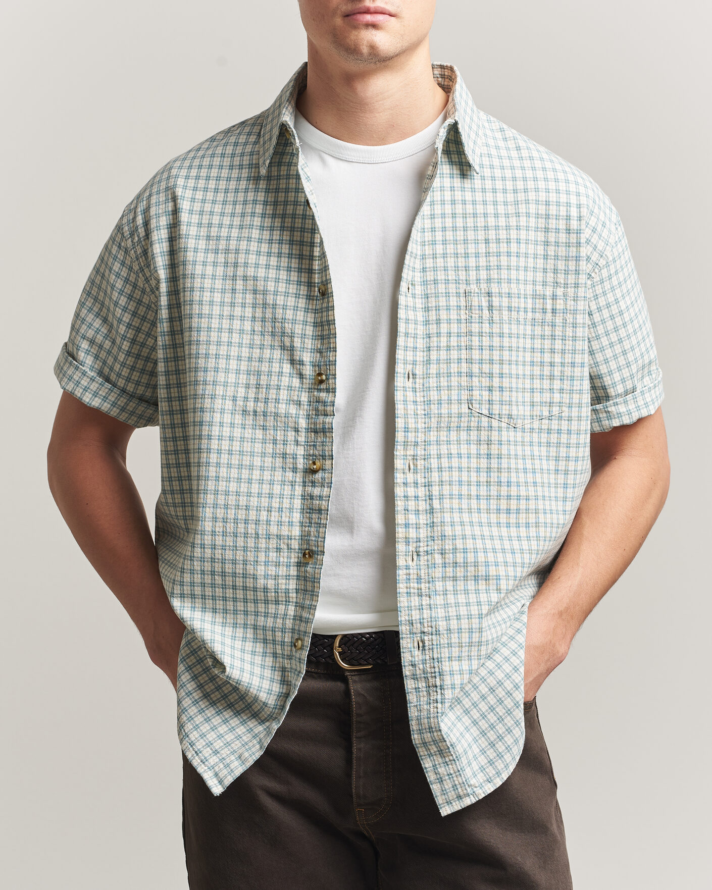 Uomini | Camicie | Pendleton | Short Sleeve Shirt Summer Tartan