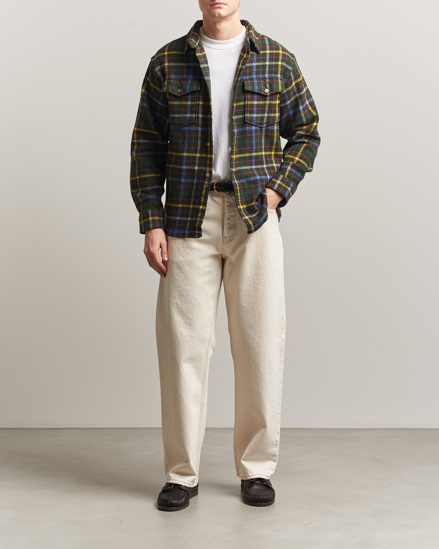 Uomini | Camicie | Pendleton | Big Pocket Shirt Peat