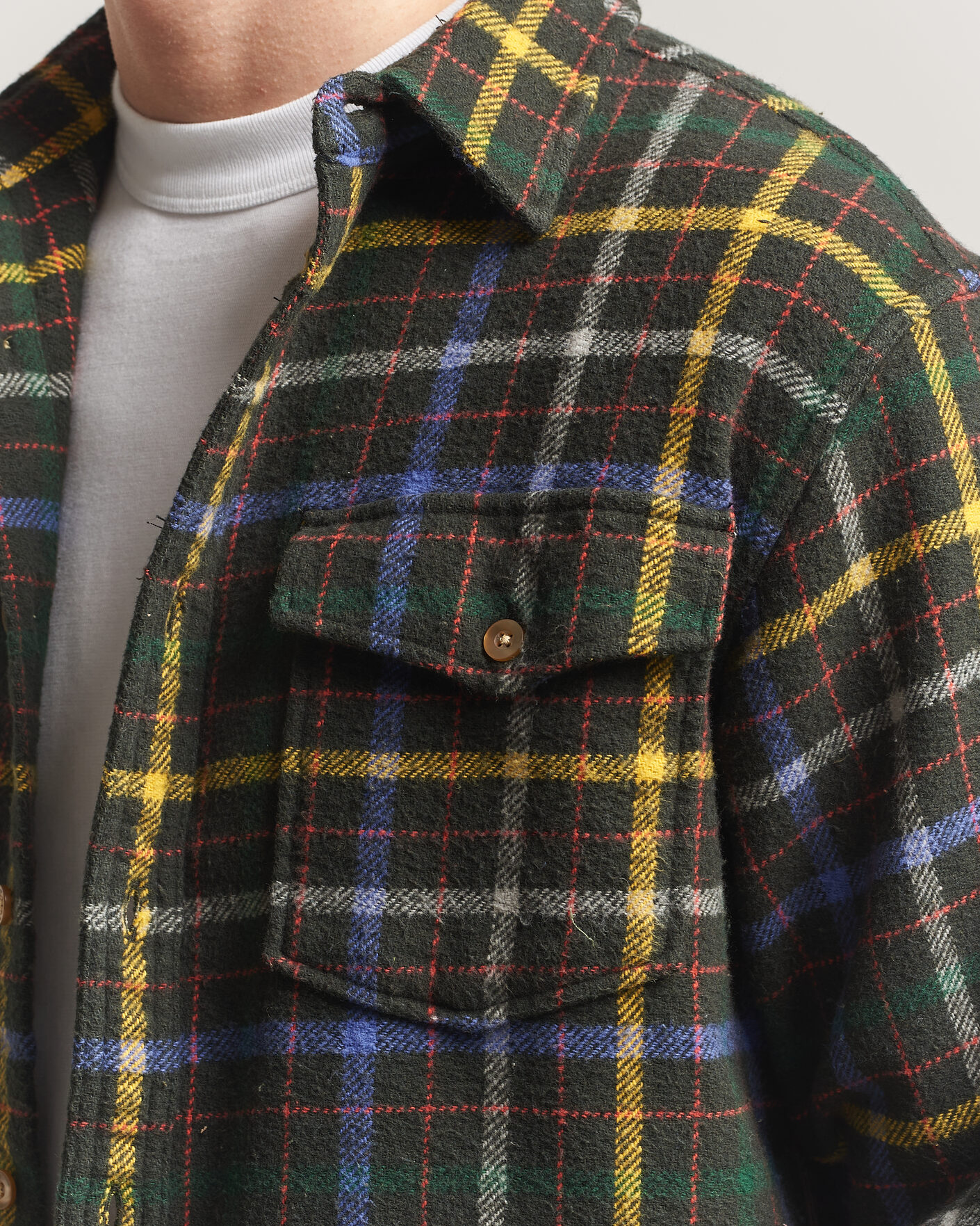 Uomini | Camicie | Pendleton | Big Pocket Shirt Peat