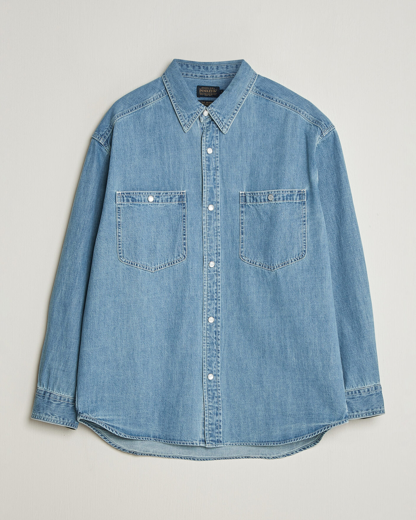 Uomini | Camicie | Pendleton | Western Workshirt Stone Wash