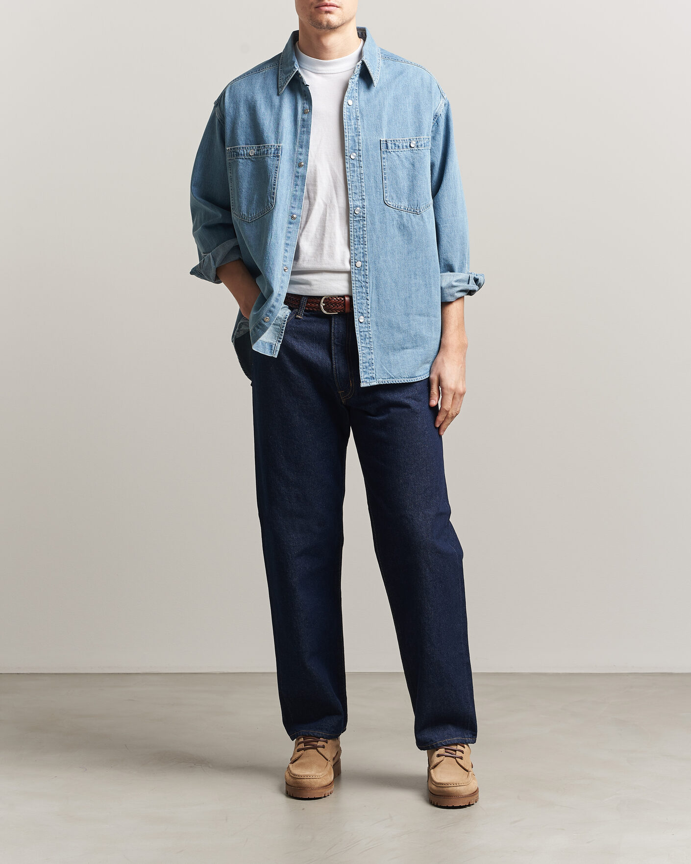 Uomini | Camicie | Pendleton | Western Workshirt Stone Wash