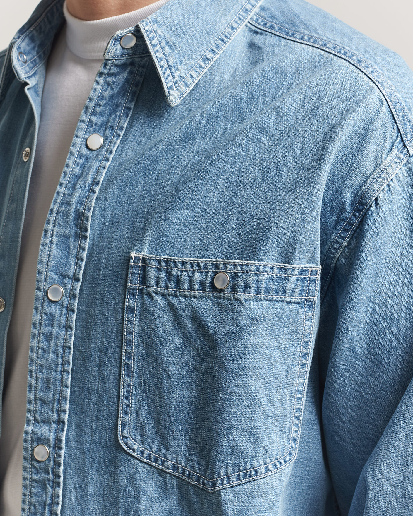 Uomini | Camicie | Pendleton | Western Workshirt Stone Wash