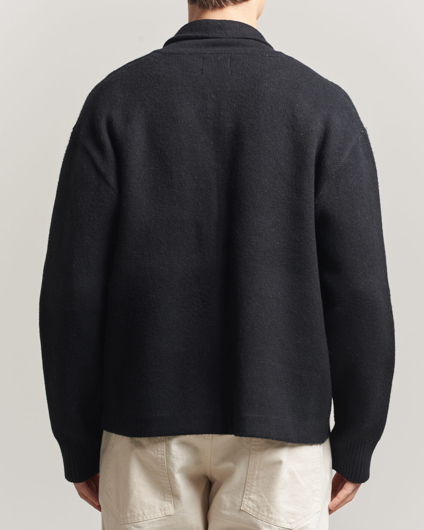 Uomini | Maglieria | Pendleton | Jacquard Motif Zip Cardigan Midnight