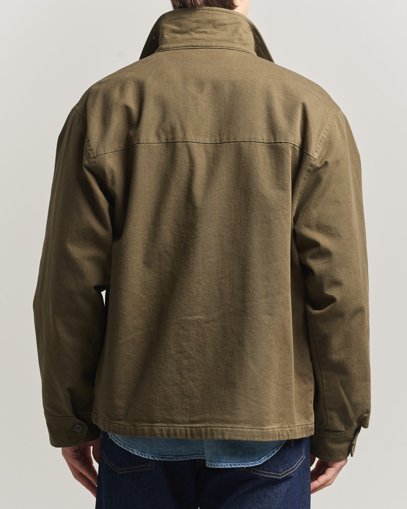 Uomini | Giacche | Pendleton | Blandet Lined Bomber Jacket Sage
