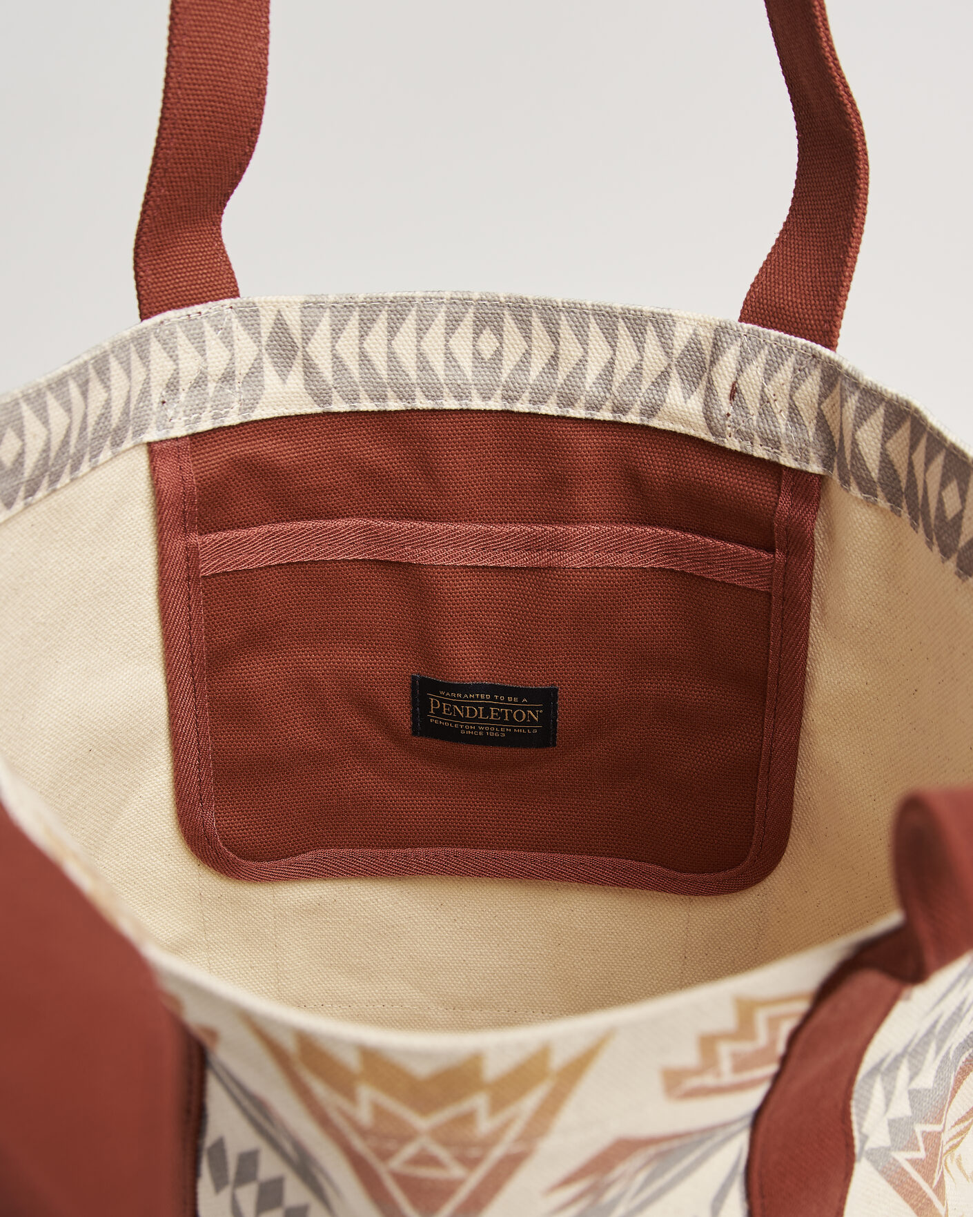 Uomini | Borse | Pendleton | Astoria Canvas Tote Bag Ponderosa Brick