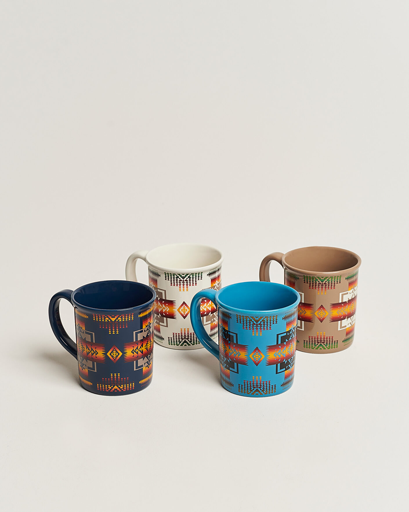 Uomini | Casa | Pendleton | 4-Pack Ceramic Mug Set Chief Joseph