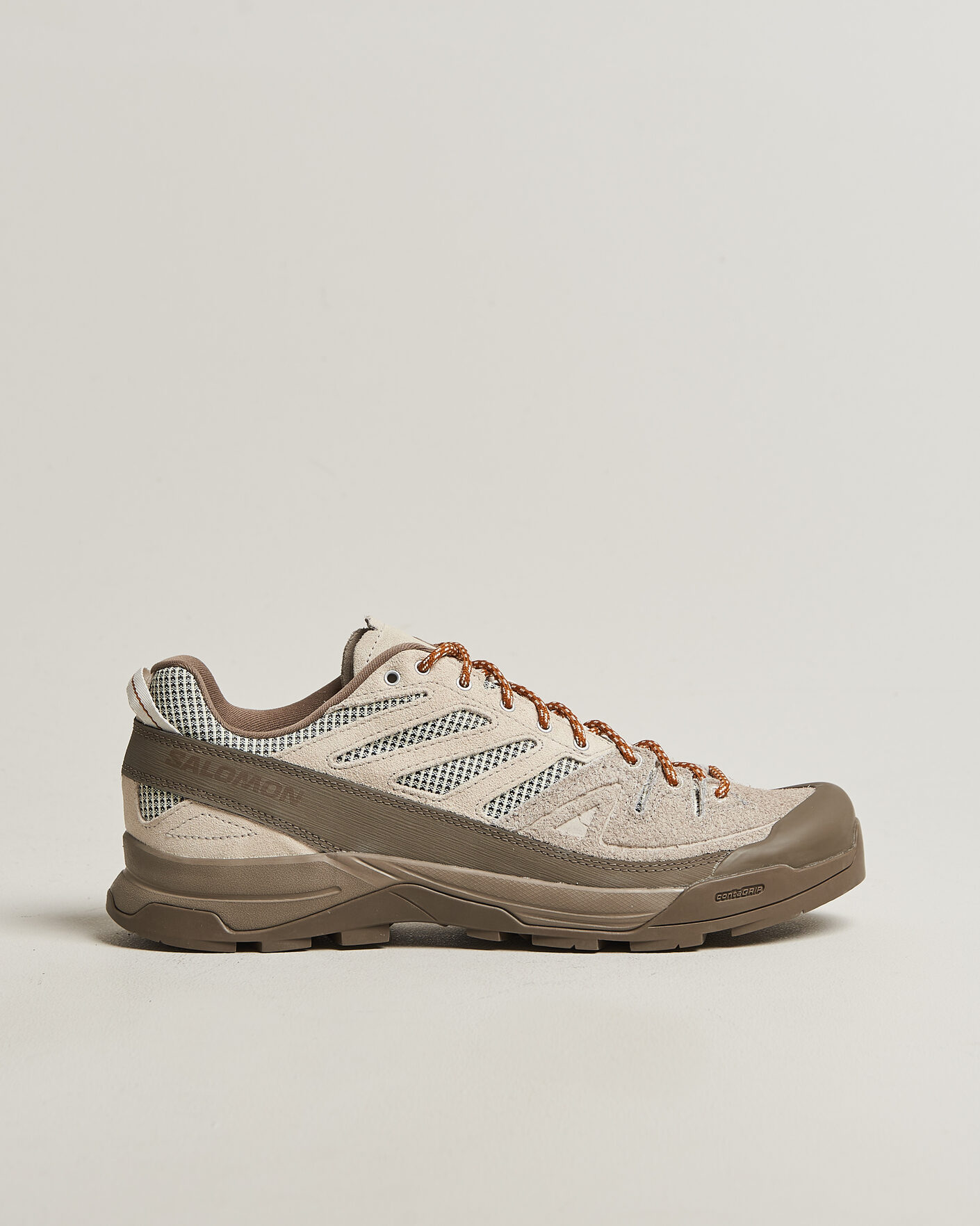 Uomini | Sneakers da trail | Salomon | X-ALP Woven Sneakers Walnut/Silver Cloud