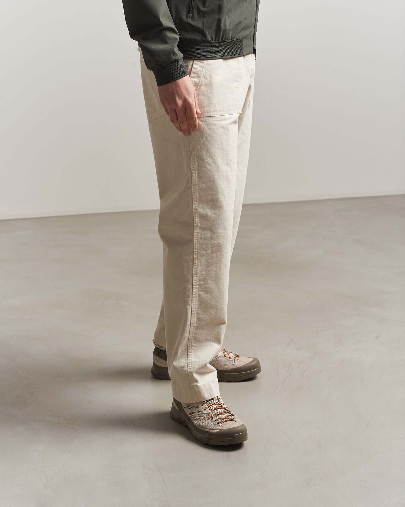 Uomini | Sneakers da trail | Salomon | X-ALP Woven Sneakers Walnut/Silver Cloud