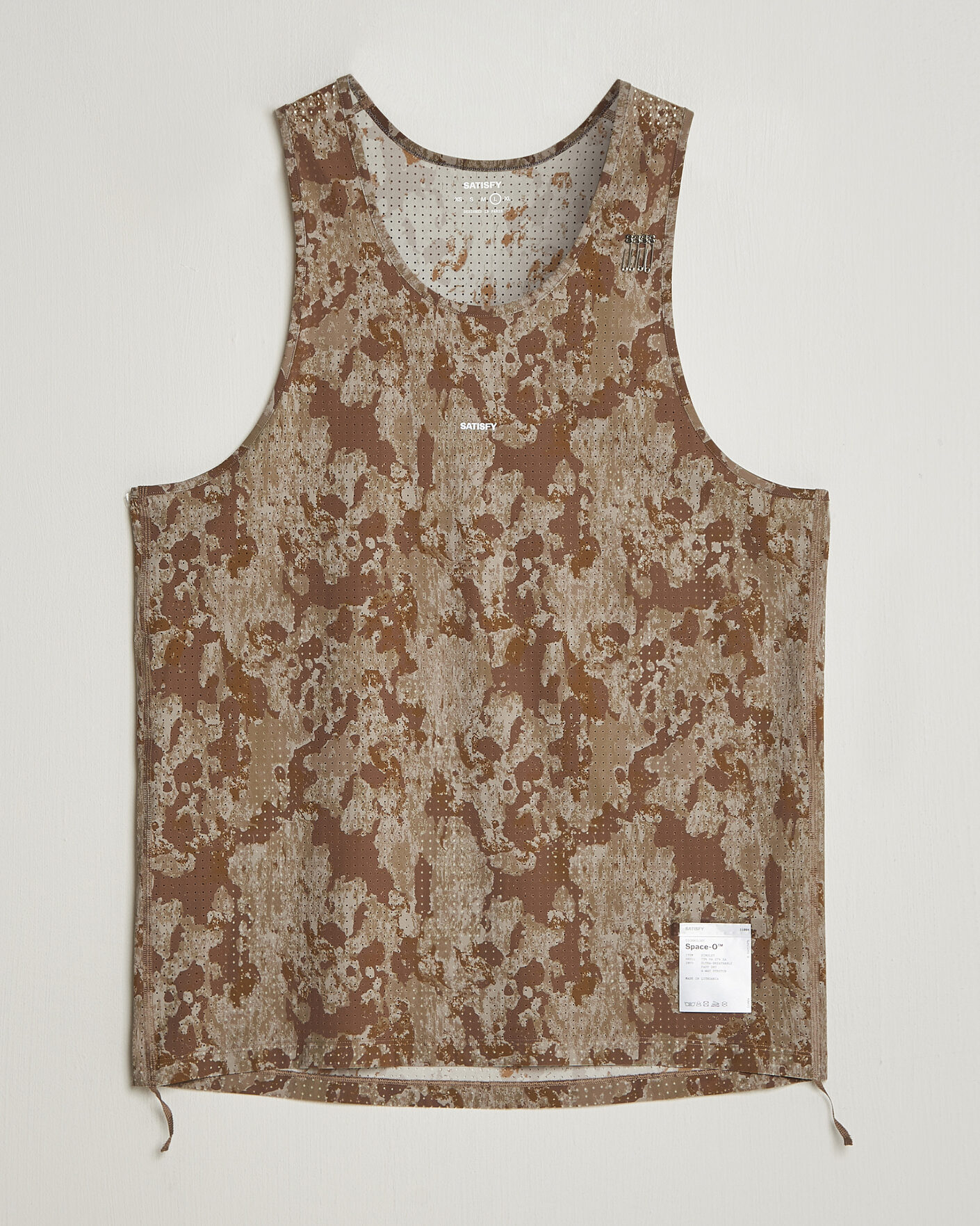 Uomini | T-shirt | Satisfy | Space-O Singlet Camo