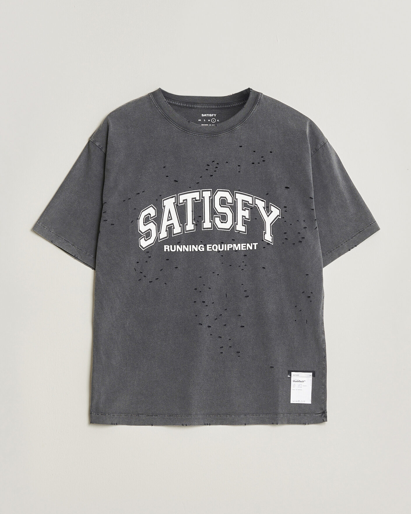 Uomini | T-shirt | Satisfy | MothTech T-Shirt Aged Black