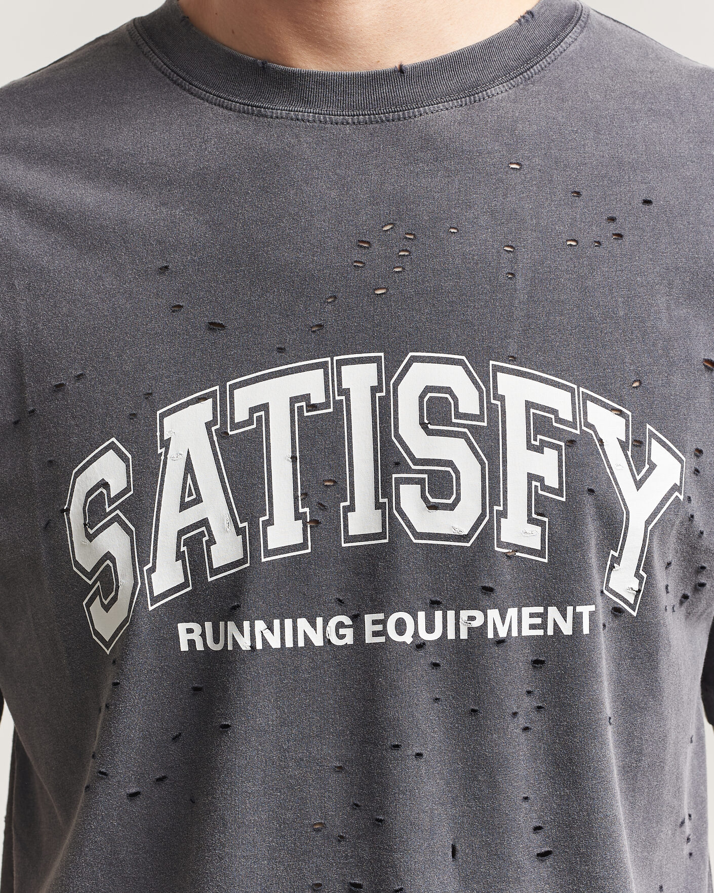 Uomini | T-shirt | Satisfy | MothTech T-Shirt Aged Black