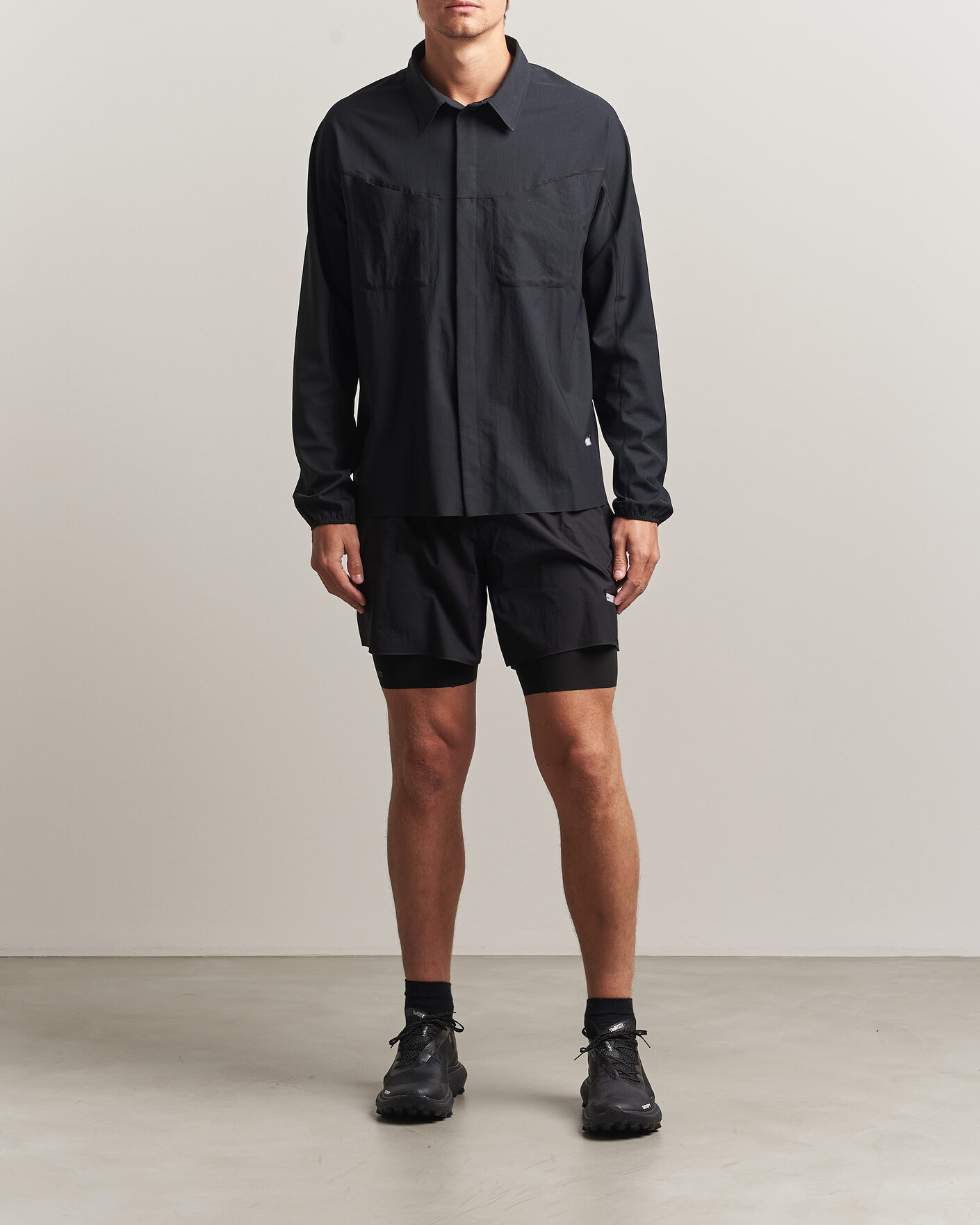 Uomini | Camicie | Satisfy | PeaceShell River Shirt Black