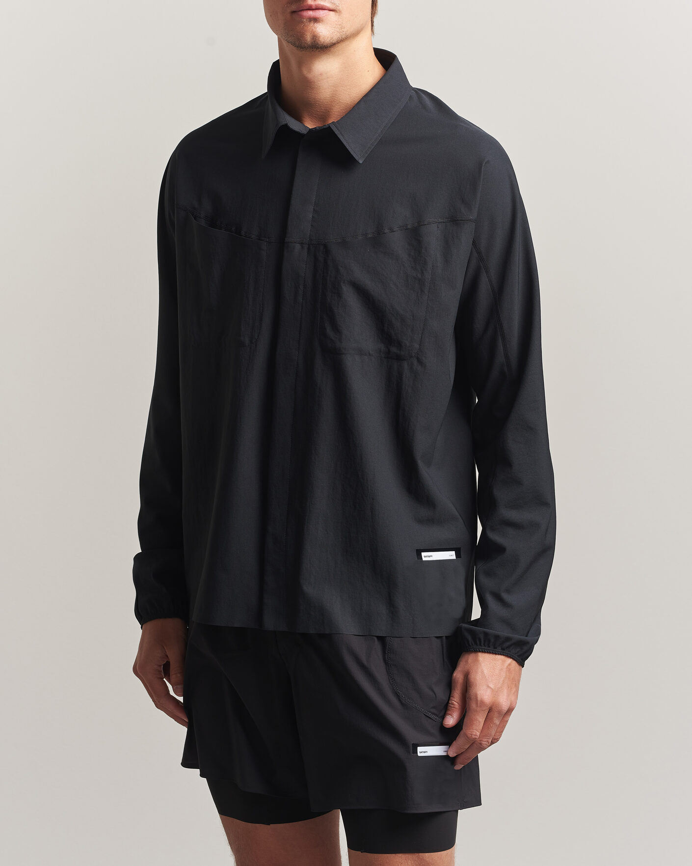Uomini | Camicie | Satisfy | PeaceShell River Shirt Black