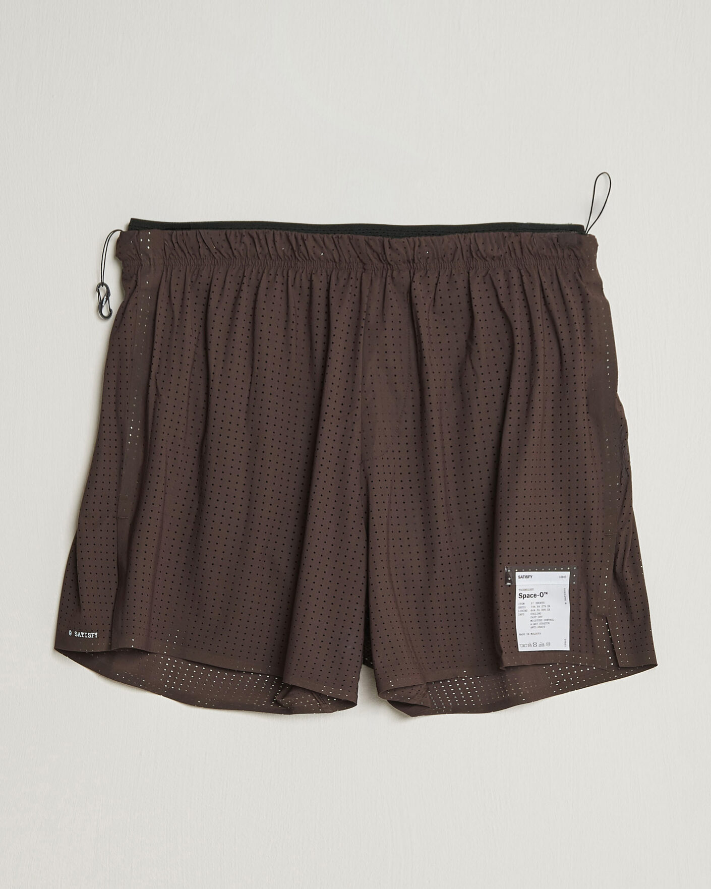 Uomini | Pantaloncini | Satisfy | Space-O 5 Inch Shorts Deep Mahogany