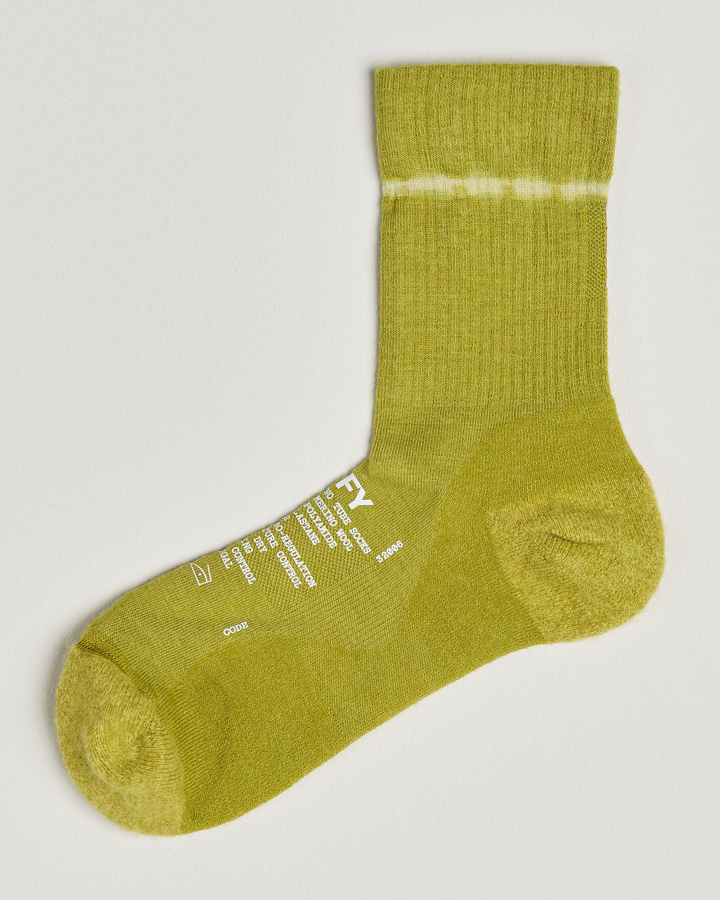 Uomini | Biancheria intima | Satisfy | Merino Tube Socks Tie Dye Covert Green