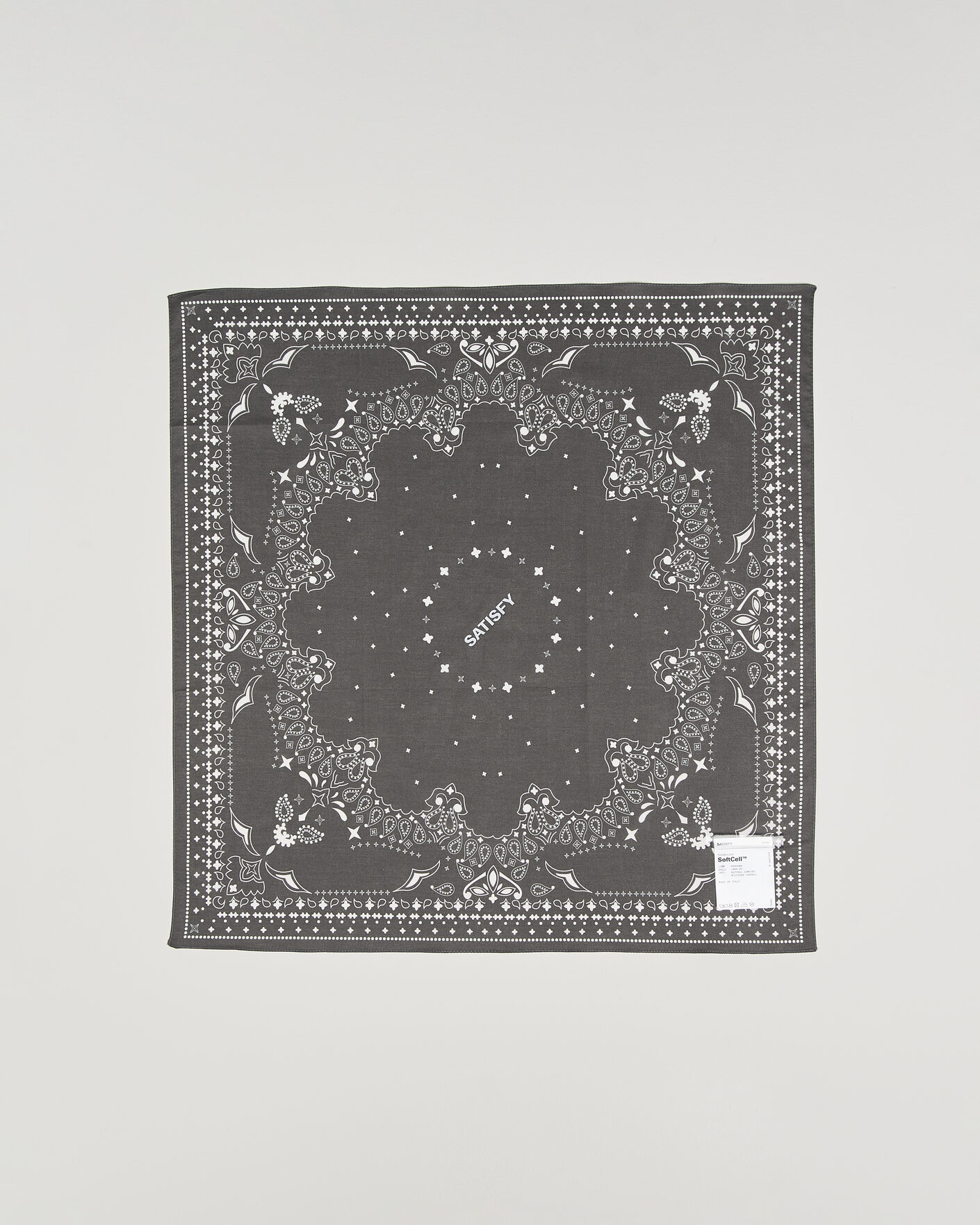 Uomini | Fazzoletti da taschino | Satisfy | SoftCell Bandana Dark Shadow