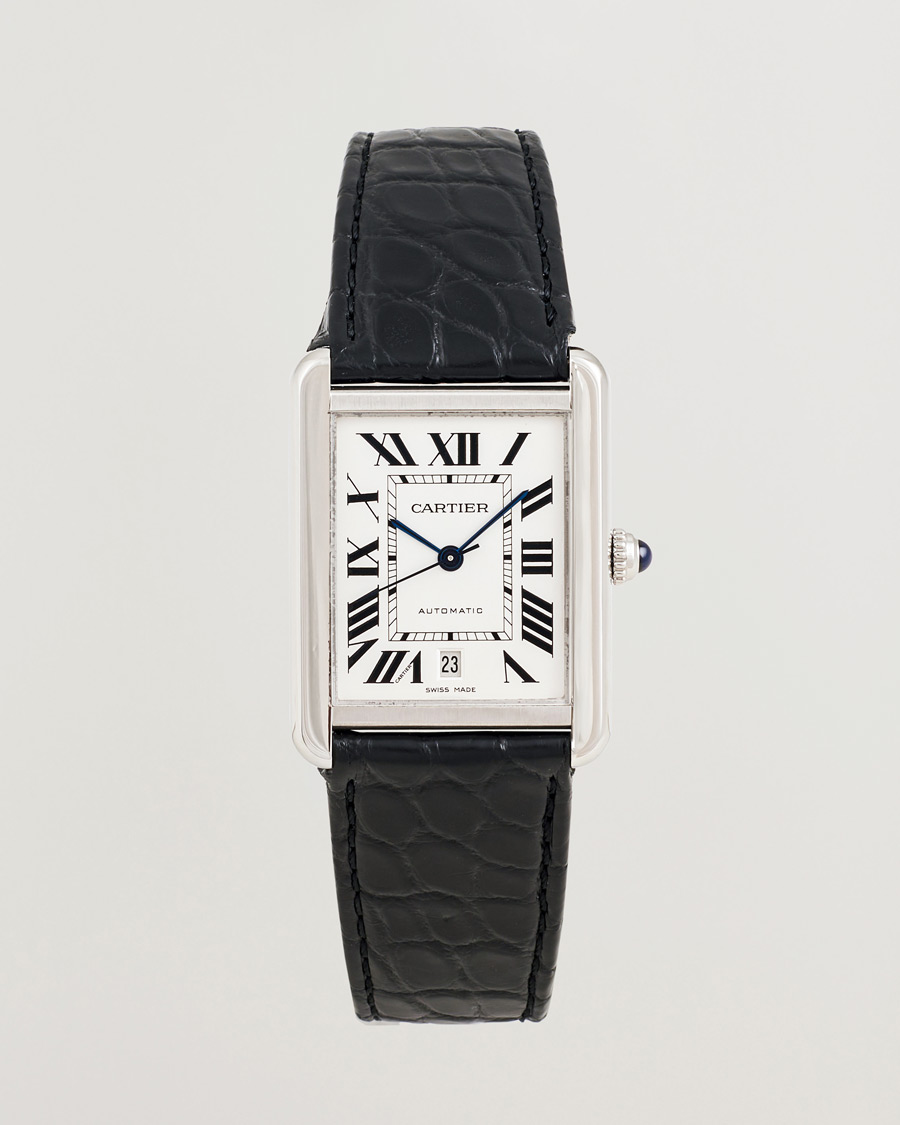 Uomini | Cartier Pre-Owned Tank Solo XL | Cartier Pre-Owned | Tank Solo XL