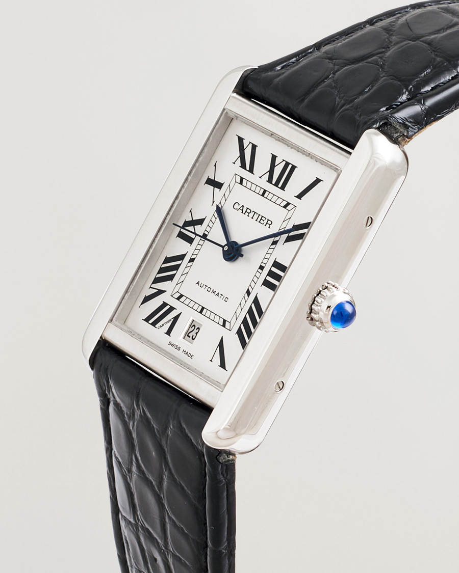 Uomini | Cartier Pre-Owned Tank Solo XL | Cartier Pre-Owned | Tank Solo XL