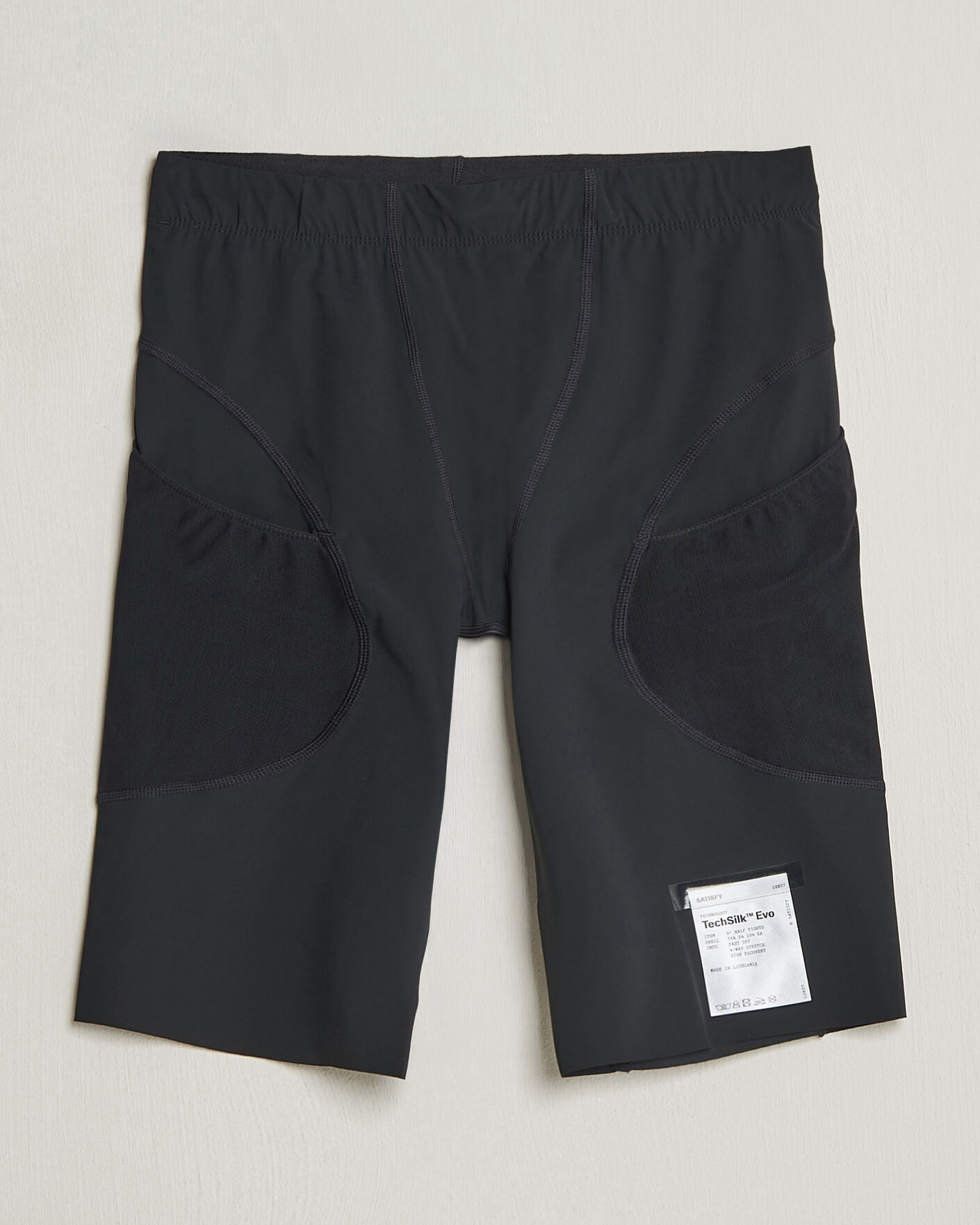 Uomini | Pantaloncini | Satisfy | TechSilk Evo 9 Half Tight Black