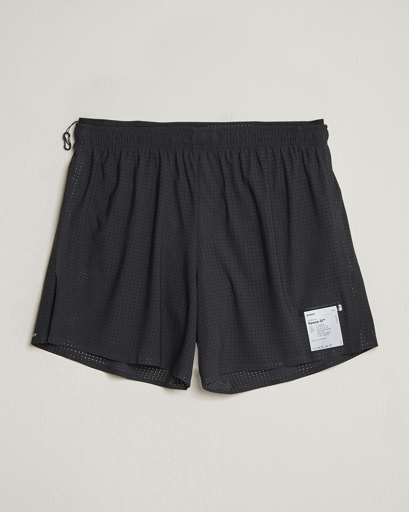 Uomini | Pantaloncini | Satisfy | Space-O 5 Inch Shorts Black