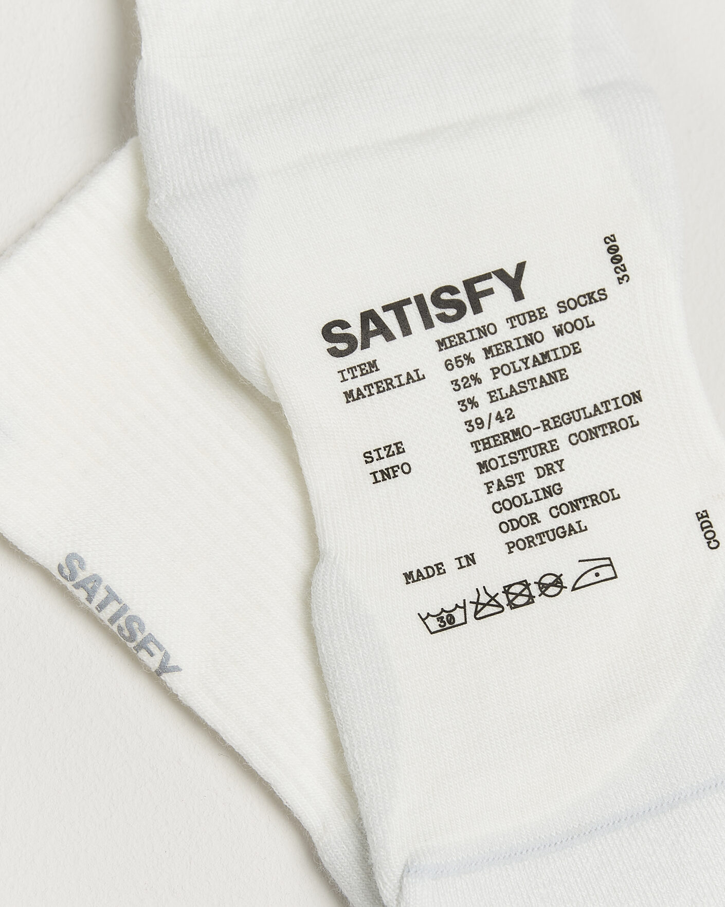 Uomini | Biancheria intima | Satisfy | Merino Tube Socks White