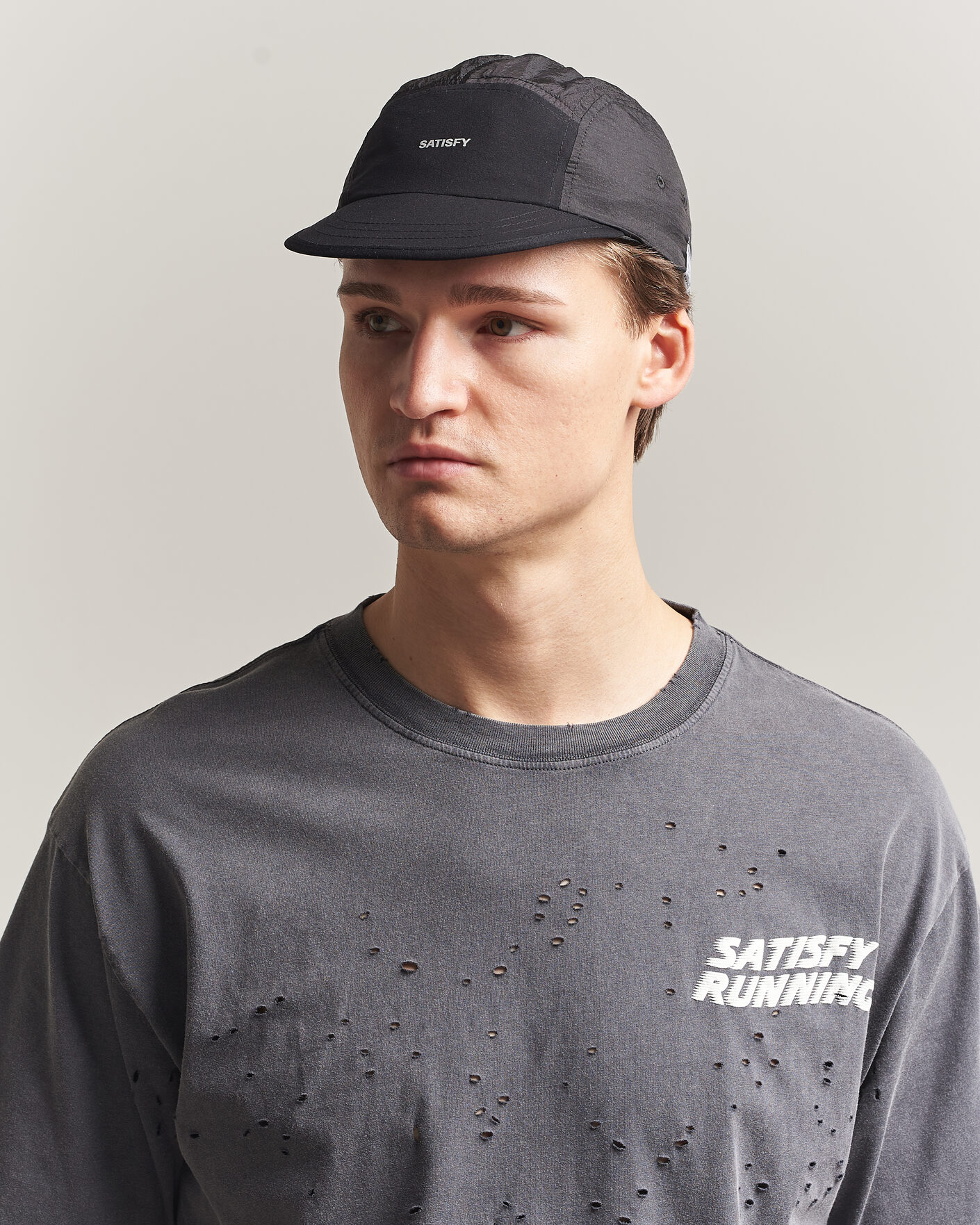 Uomini | Cappelli & Berretti | Satisfy | Rippy Trail Cap Black