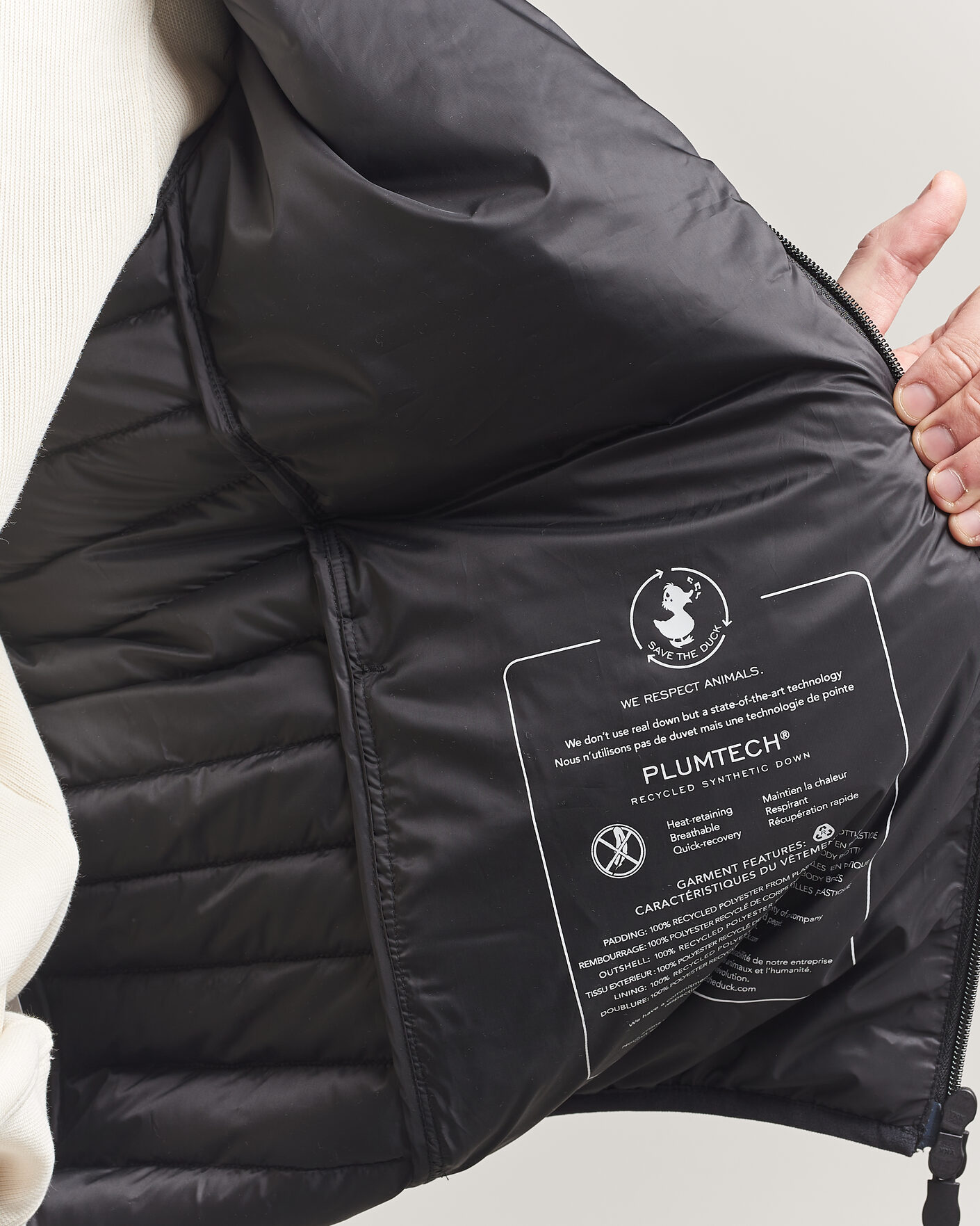 Uomini | Giacche | Save The Duck | Cole Lightweight Padded Jacket  Black