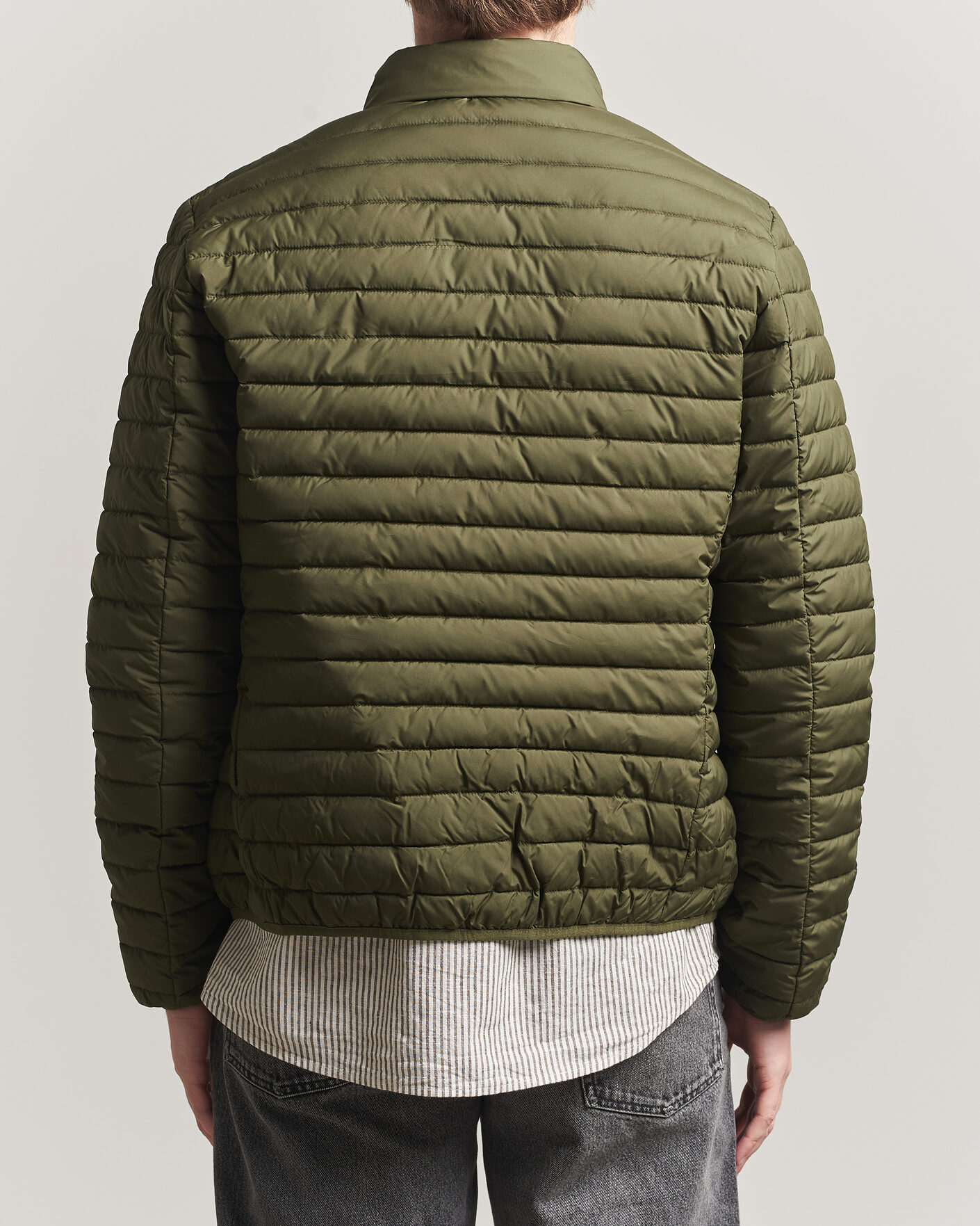 Uomini | Giacche | Save The Duck | Cole Lightweight Padded Jacket Snake Green