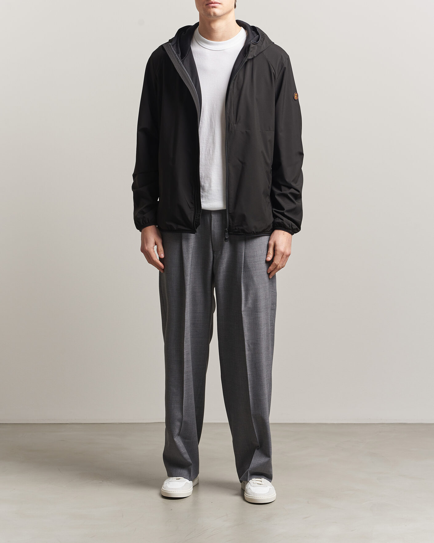 Uomini | Giacche | Save The Duck | Pier Wind/Water Resistant Hood Jacket Black