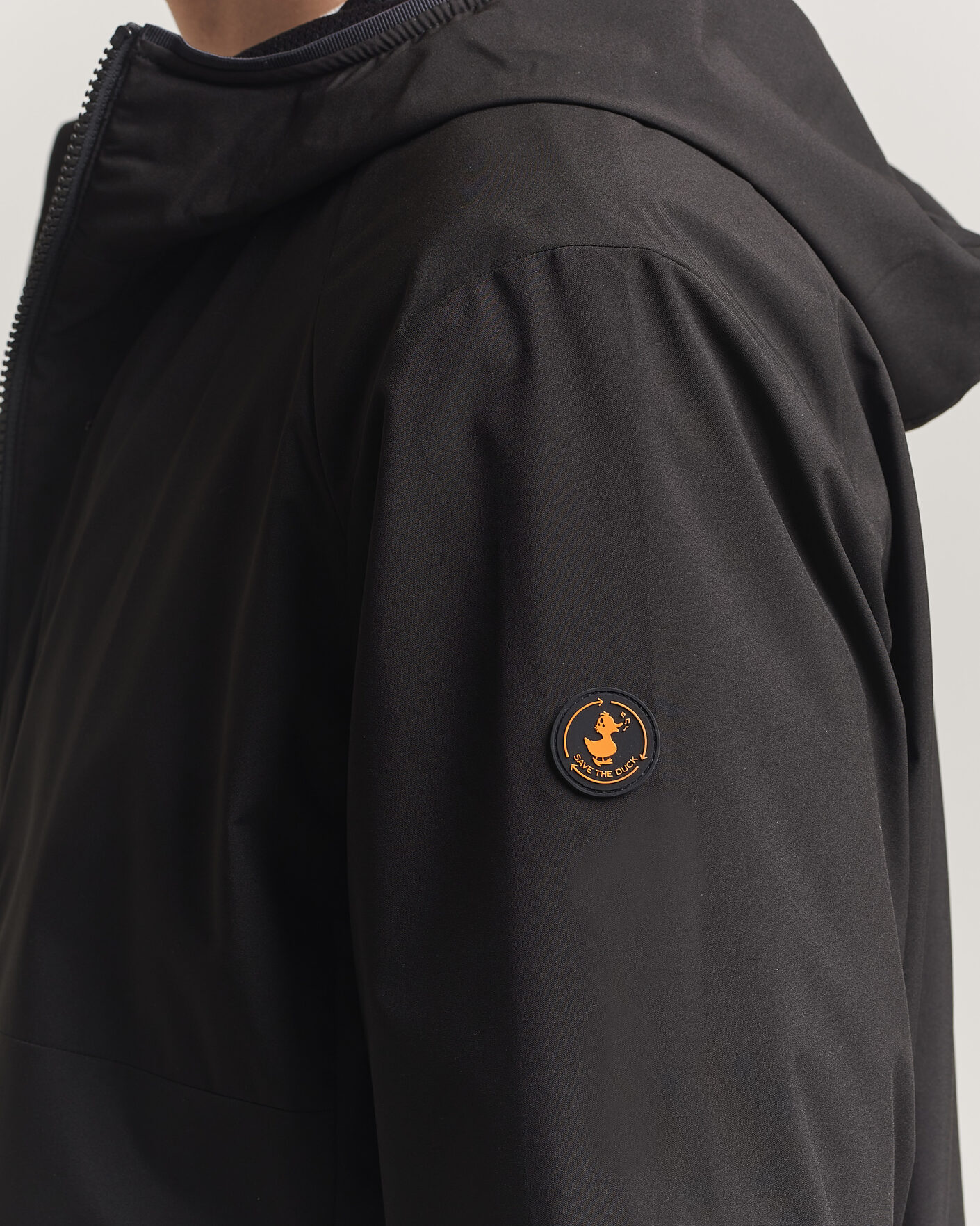 Uomini | Giacche | Save The Duck | Pier Wind/Water Resistant Hood Jacket Black