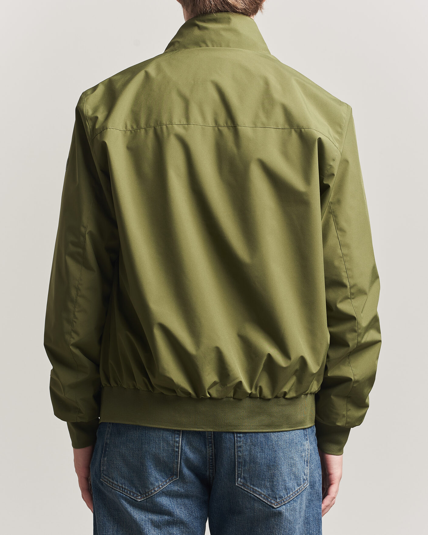 Uomini | Giacche | Save The Duck | Finlay Nylon Harrington Jacket Dusty Olive