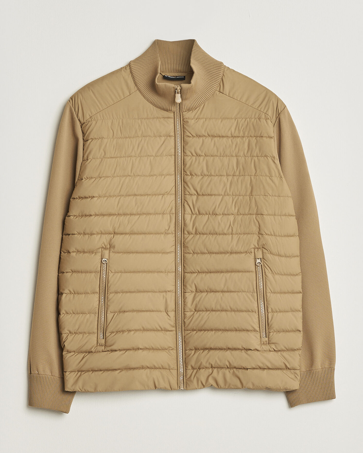 Uomini | Giacche | Save The Duck | Sedum Lightweight Padded Hybrid Jacket Khaki Brown