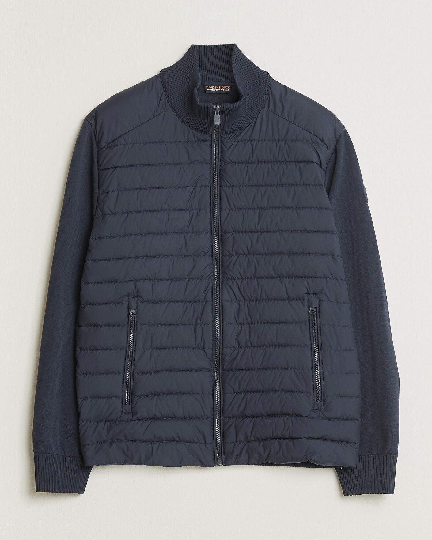 Uomini | Giacche | Save The Duck | Sedum Lightweight Padded Hybrid Jacket Navy Blue