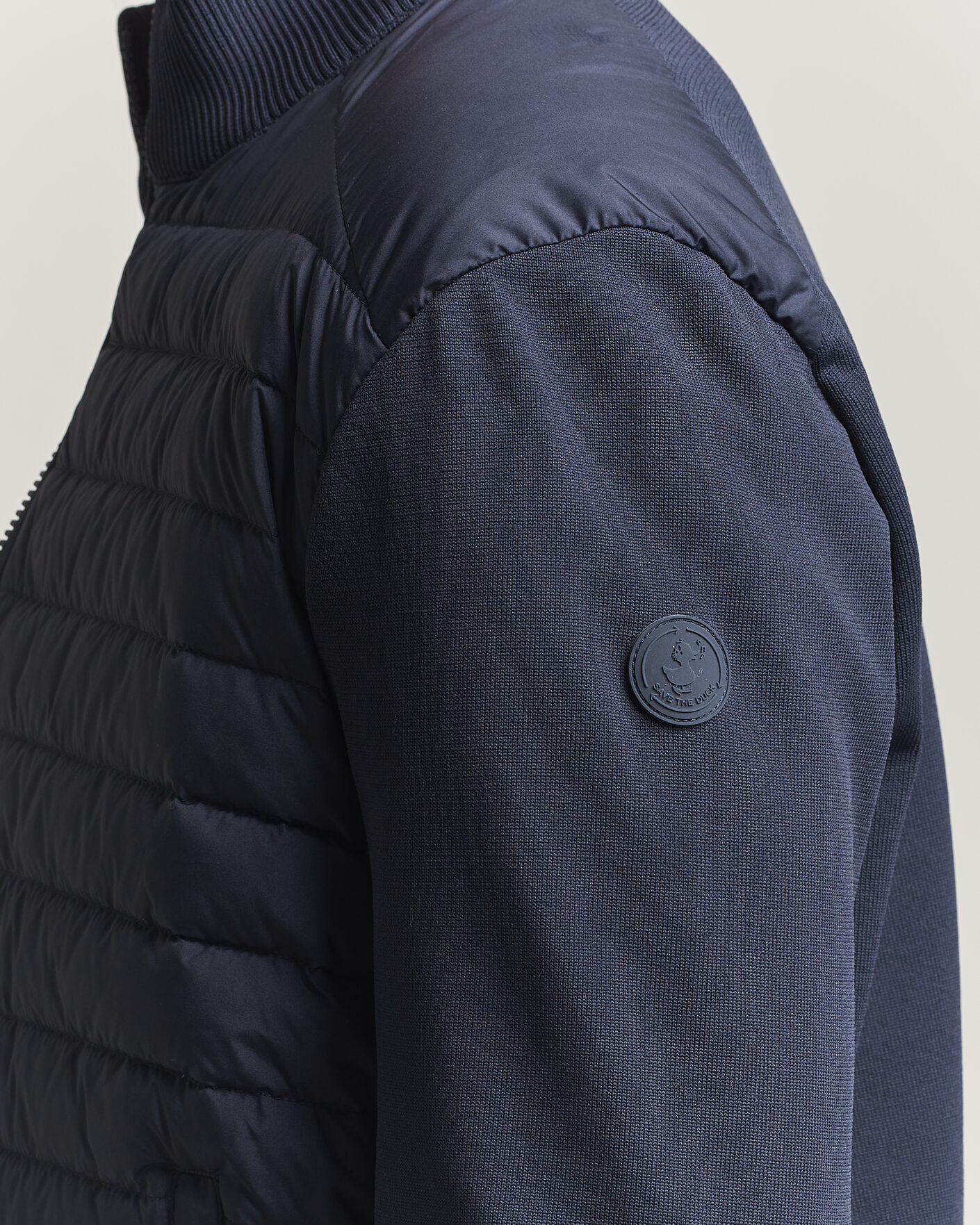 Uomini | Giacche | Save The Duck | Sedum Lightweight Padded Hybrid Jacket Navy Blue