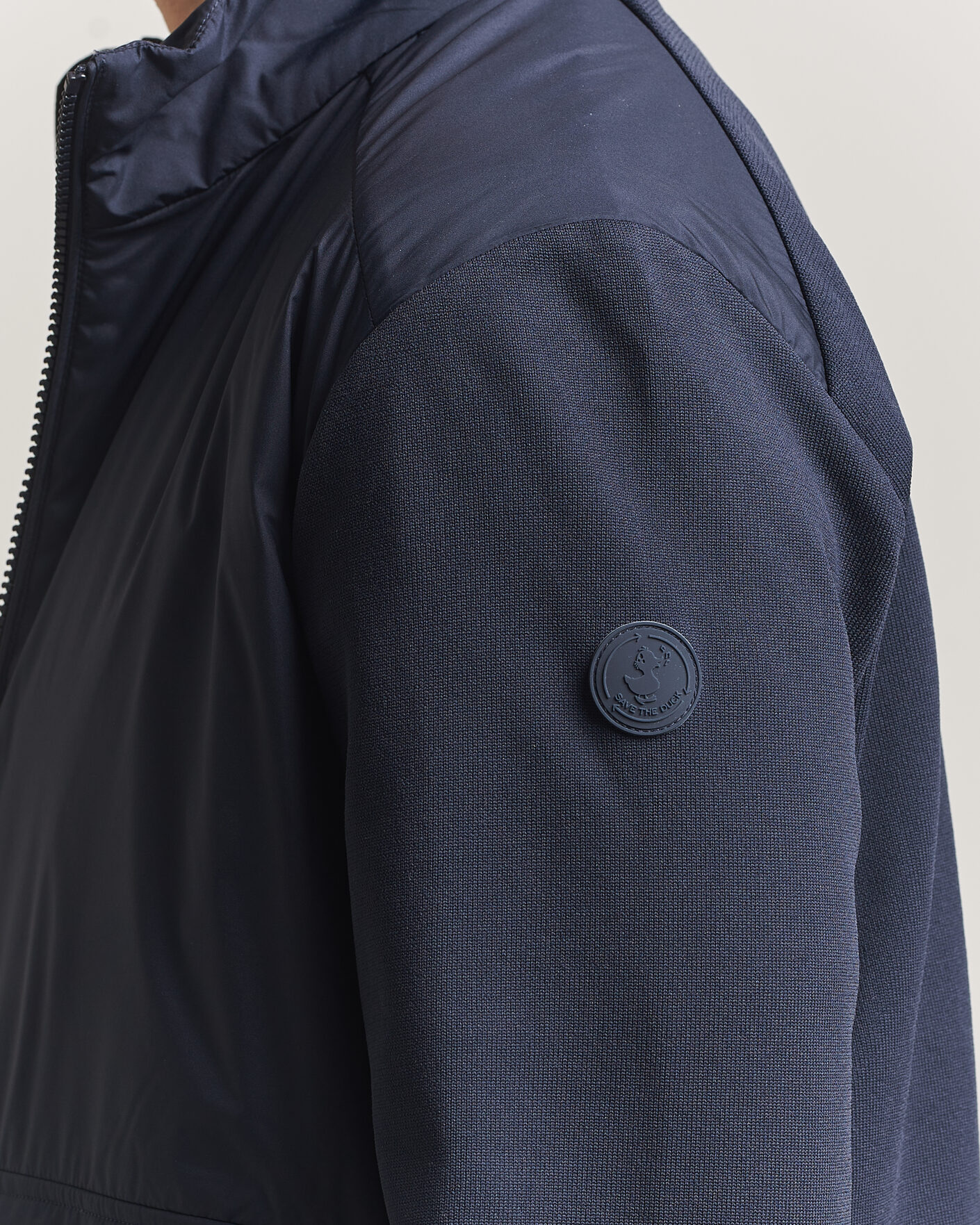 Uomini | Giacche | Save The Duck | Alfo Hybrid Jacket Navy Blue