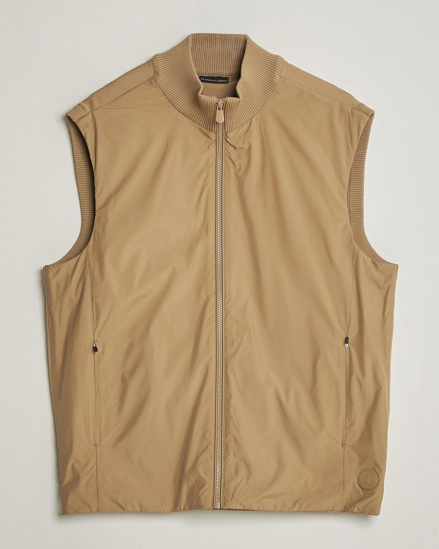Uomini | Gilet | Save The Duck | Orris Hybrid Vest Khaki Brown