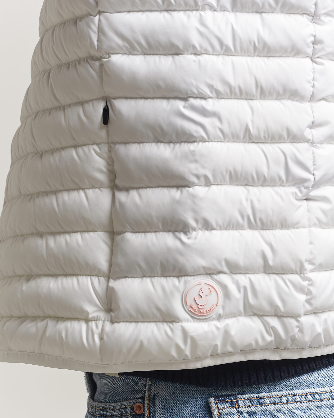 Uomini | Gilet | Save The Duck | Dave Lightweight Padded Vest Dull White