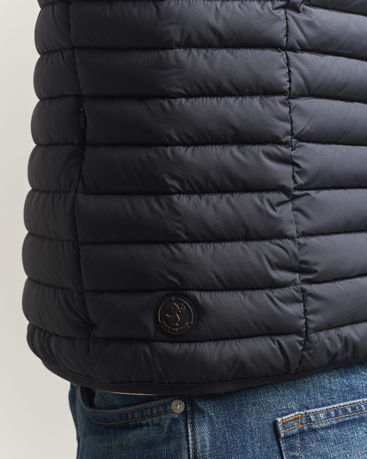 Uomini | Gilet | Save The Duck | Dave Lightweight Padded Vest Black