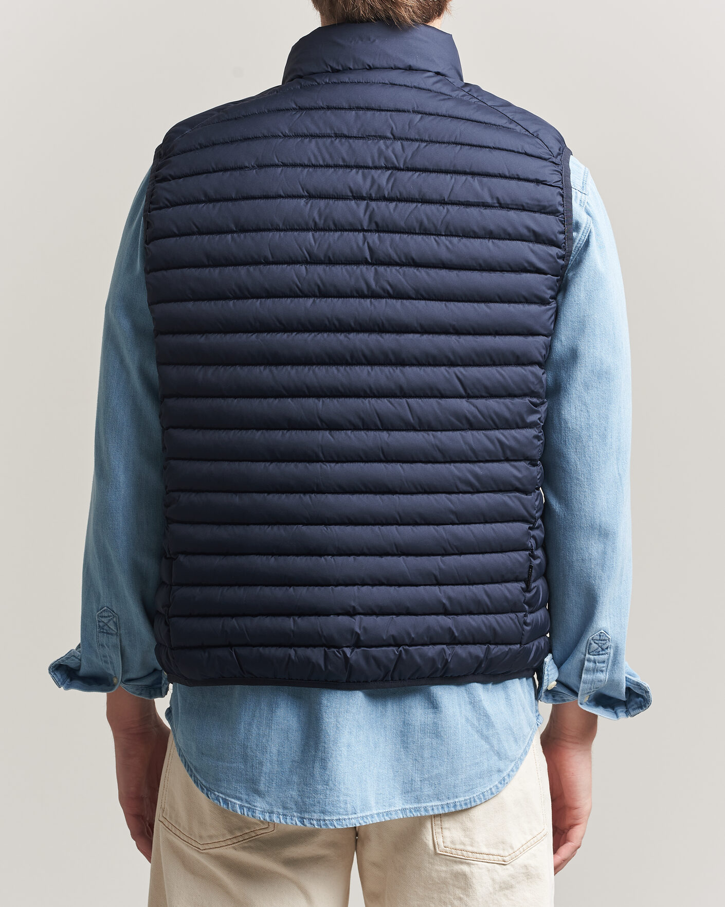 Uomini | Gilet | Save The Duck | Dave Lightweight Padded Vest Navy Blue