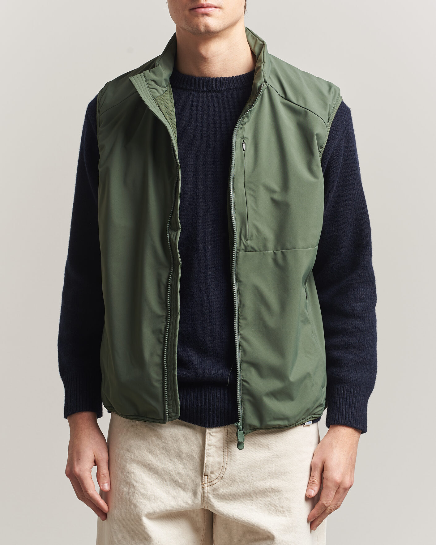 Uomini | Gilet | Save The Duck | Joe Wind/Water Resistant Vest Thyme Green